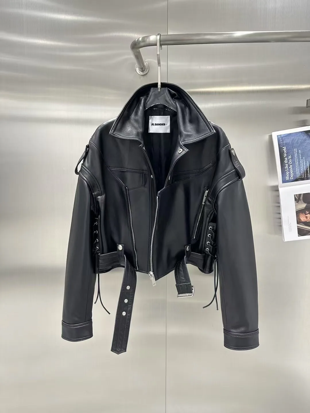 Кожаные Куртки И Дублёнки Женские Jil Sander 12778617
