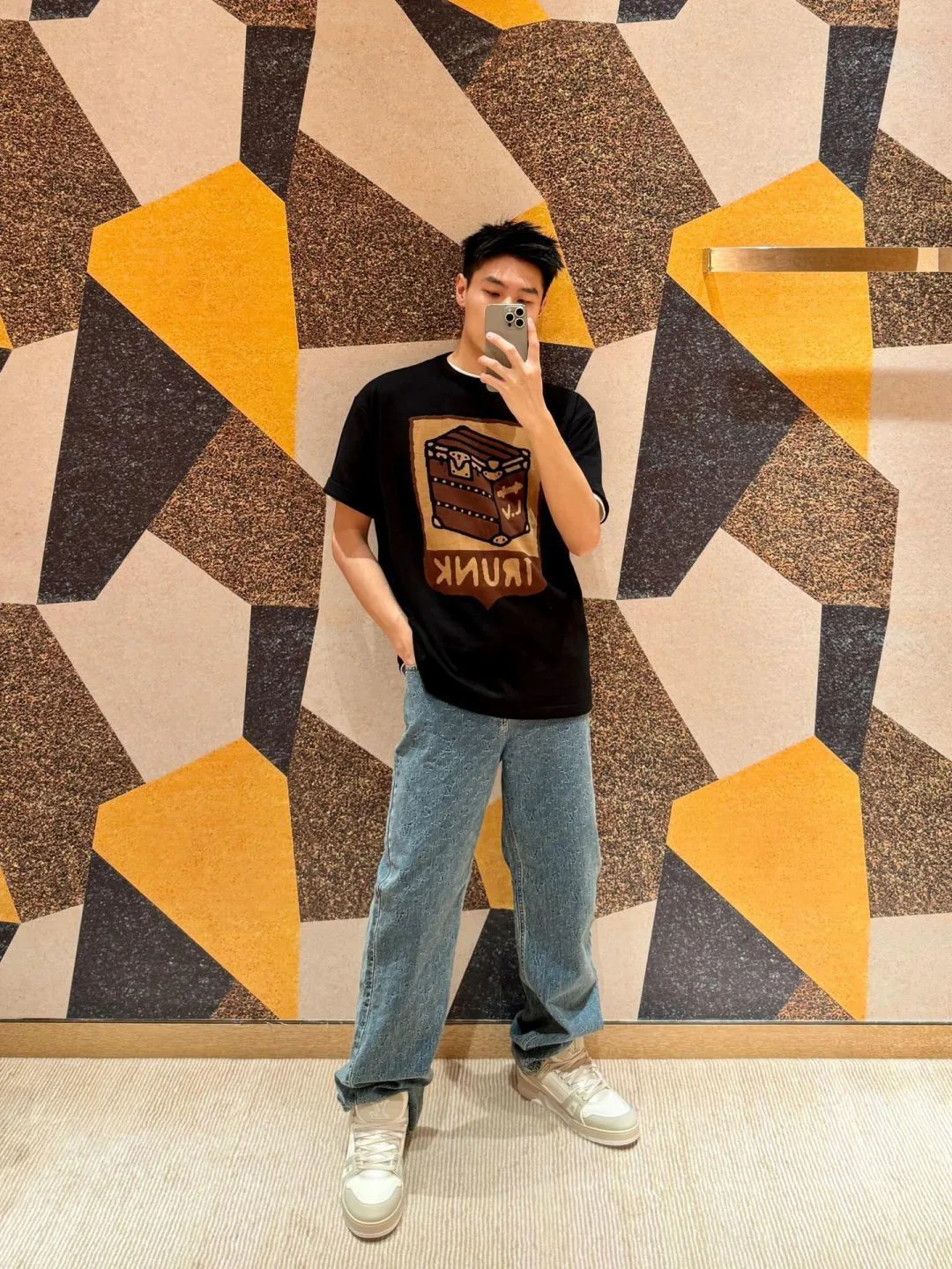 Футболки Мужские Louis Vuitton 1265375