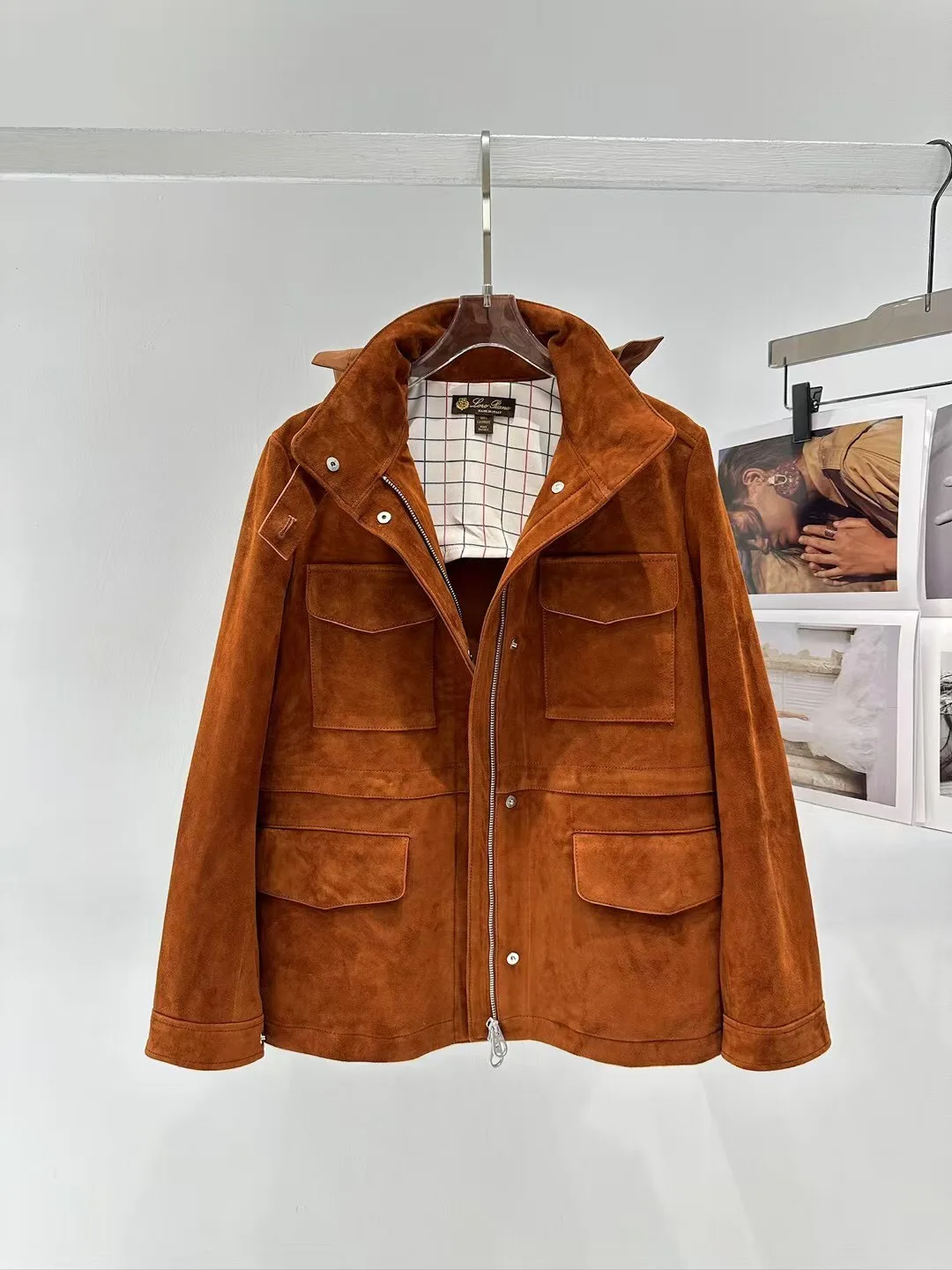 Кожаные Куртки И Дублёнки Женские Loro Piana 11700605