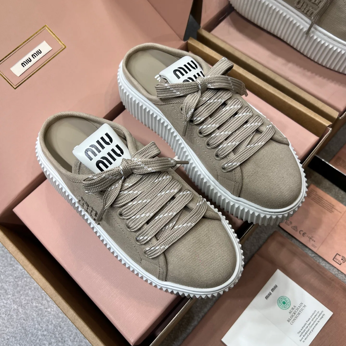 Кеды Женские Miu Miu 11473901