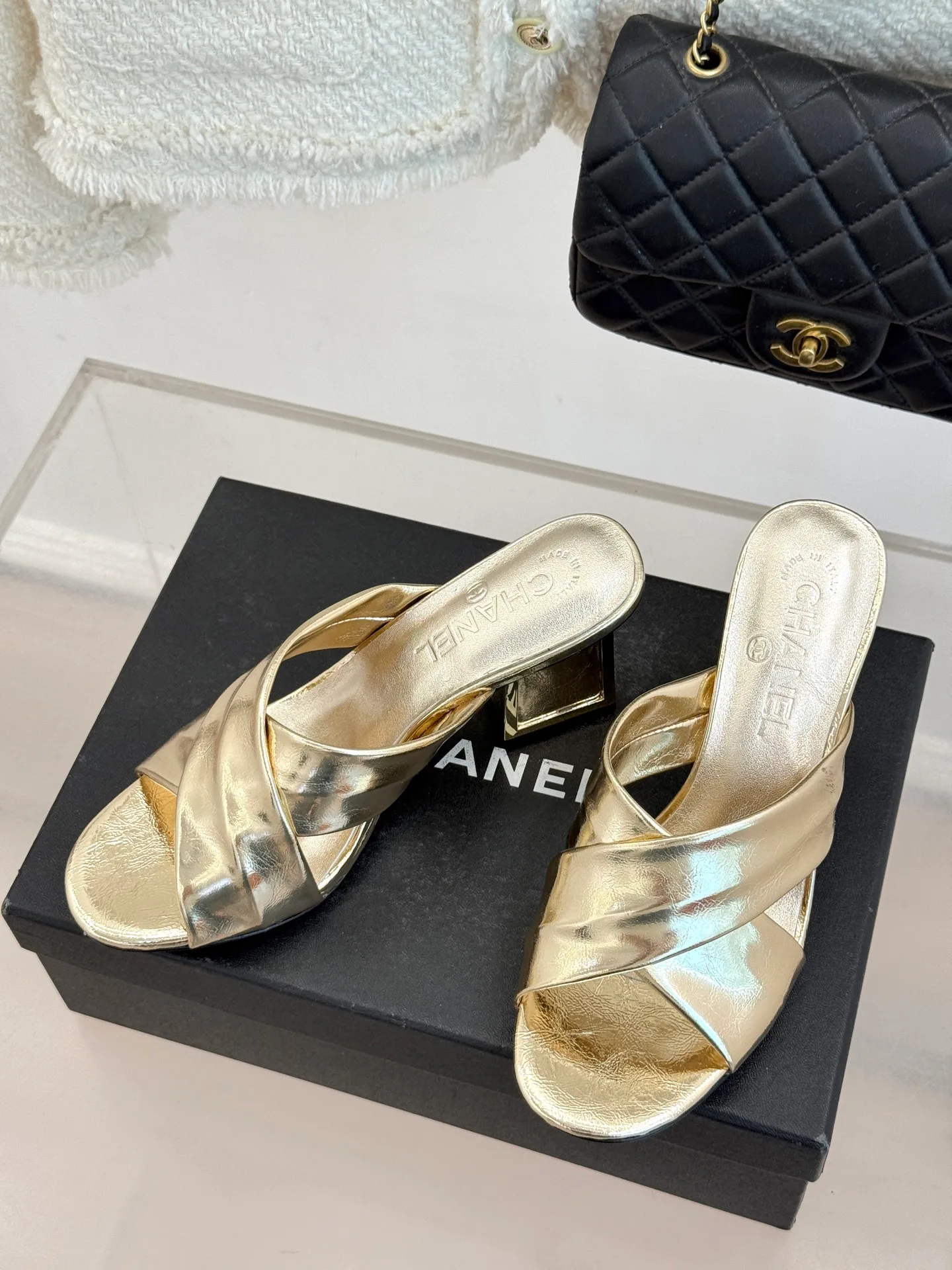 Босоножки Женские Chanel 11574878