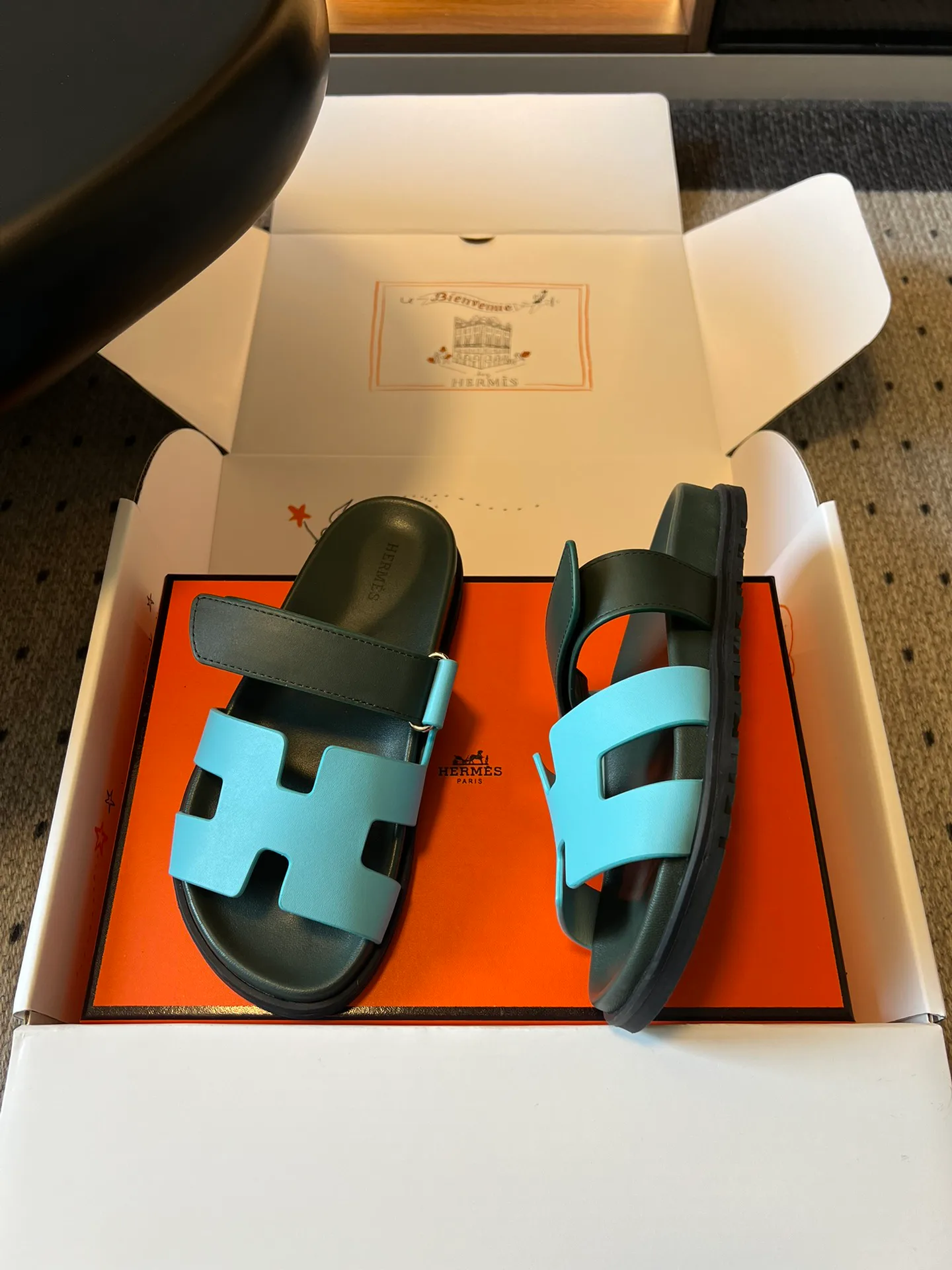Шлепанцы Женские Hermes 12201764