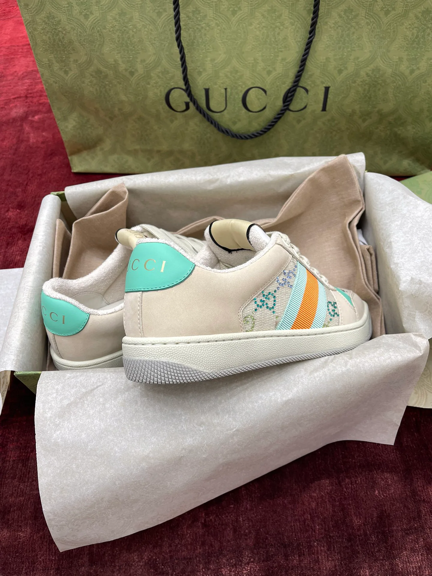 Кеды Женские Gucci 2671068
