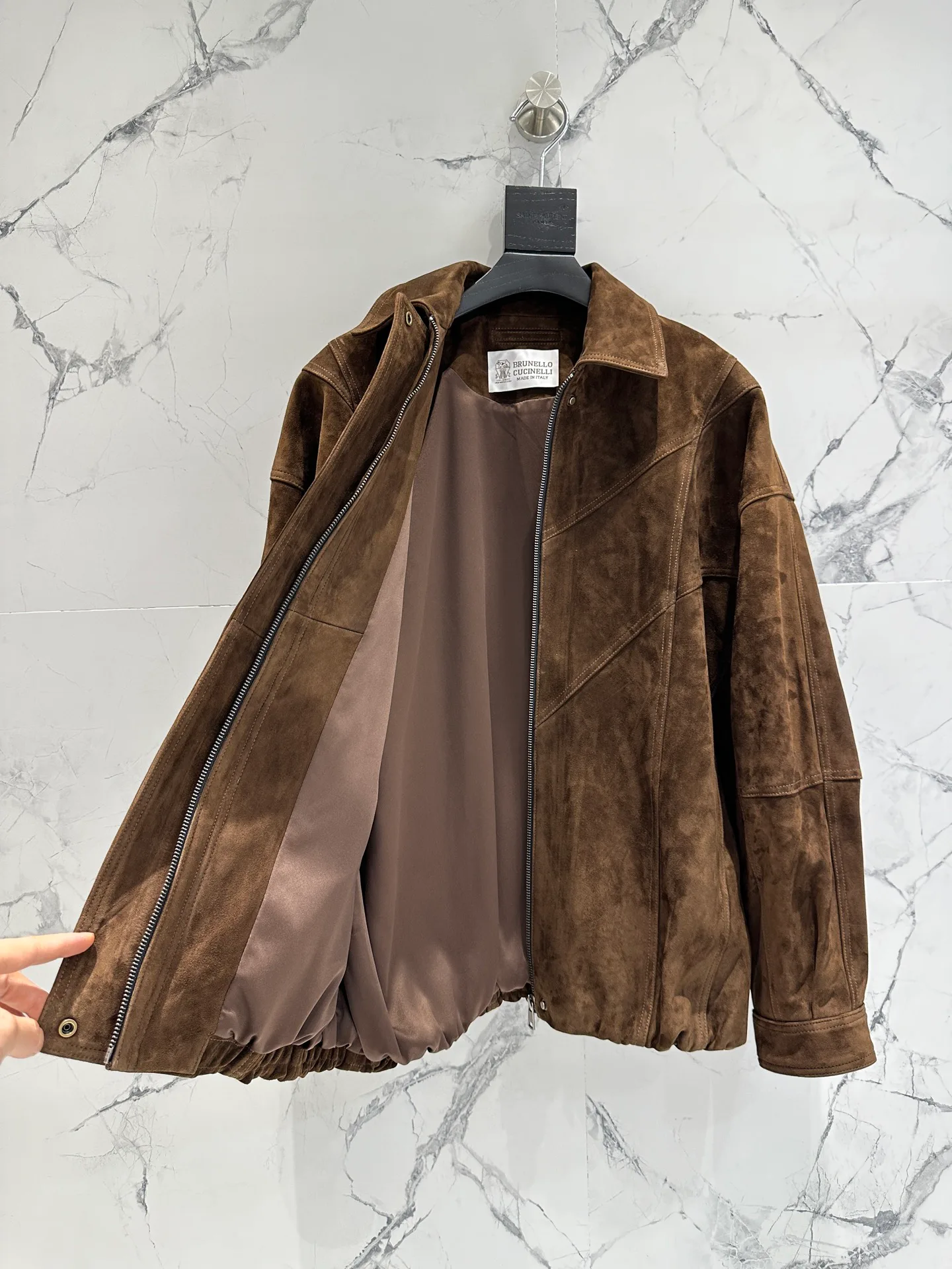 Кожаные Куртки И Дублёнки Женские Brunello Cucinelli 11310663