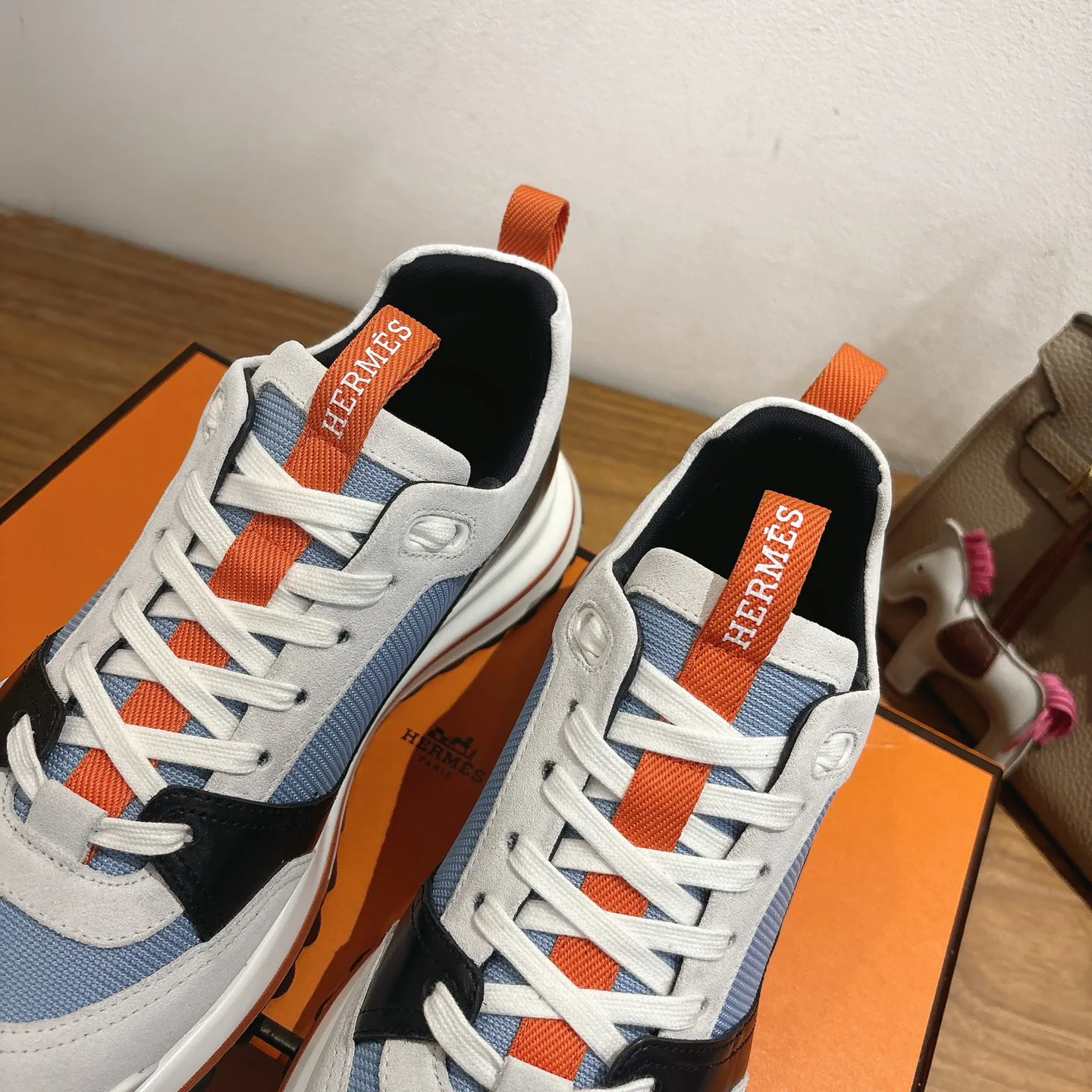 Кроссовки Мужские Hermes 1175783