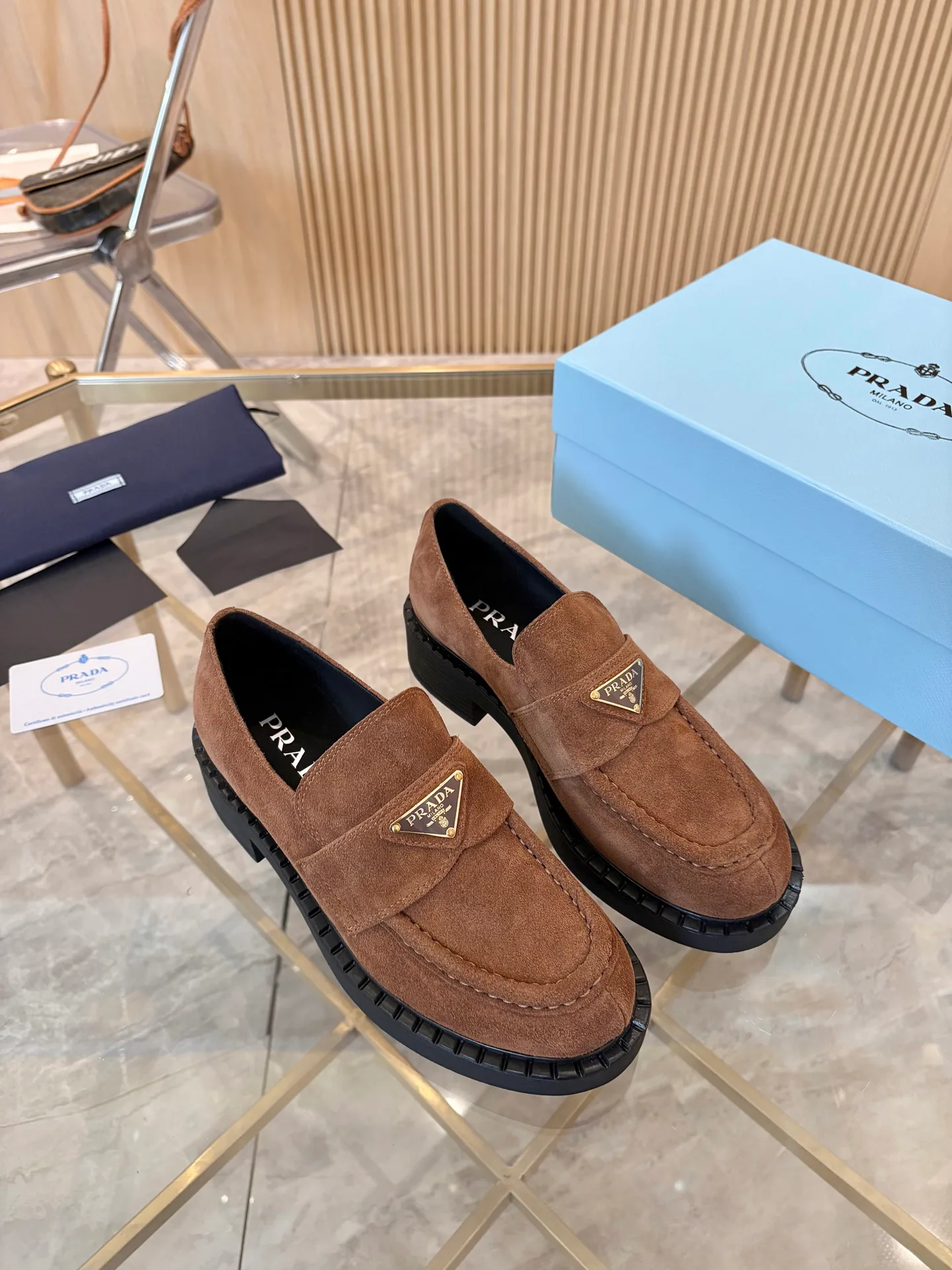 Лоферы И Мокасины Женские Prada 17524787