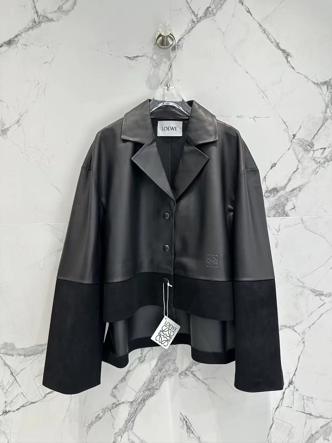 Кожаные Куртки И Дублёнки Женские Loewe 11429000