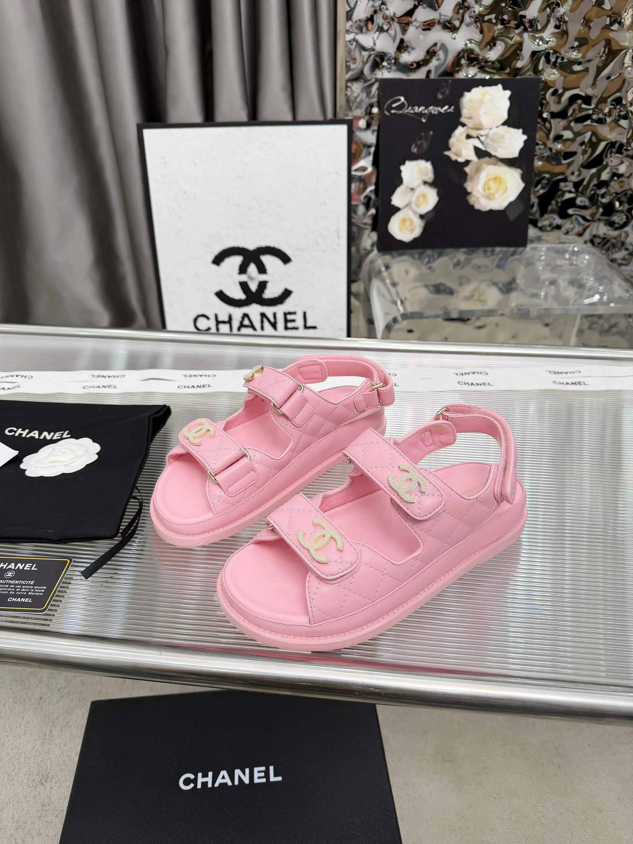 Босоножки Женские Chanel 11633066