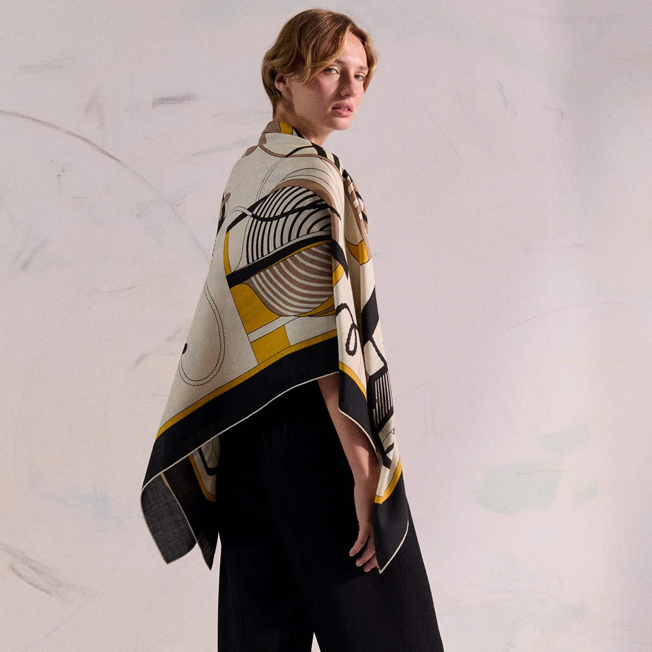 Шарфы Hermes 416829