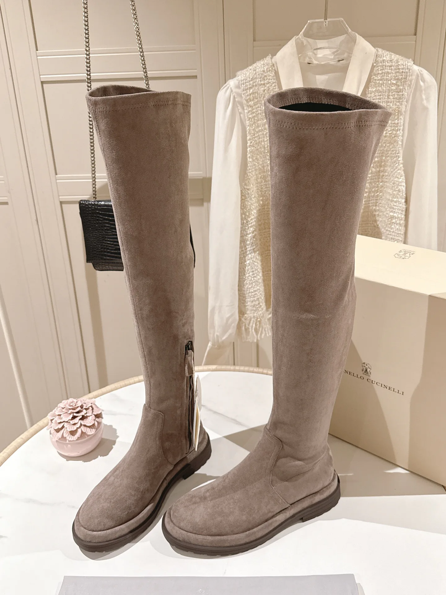Сапоги Женские Brunello Cucinelli 18217314
