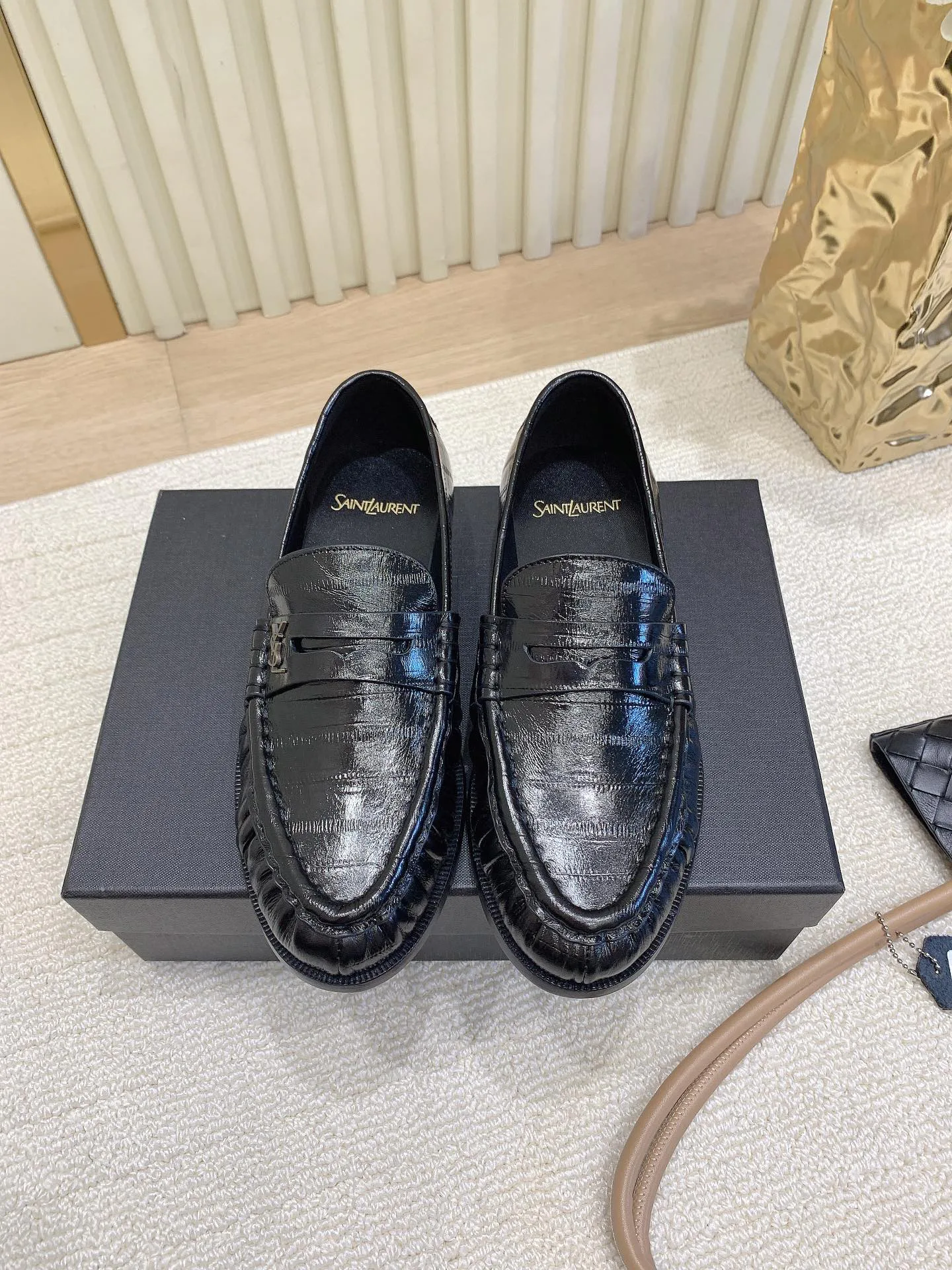 Лоферы И Мокасины Женские Saint Laurent 4561003