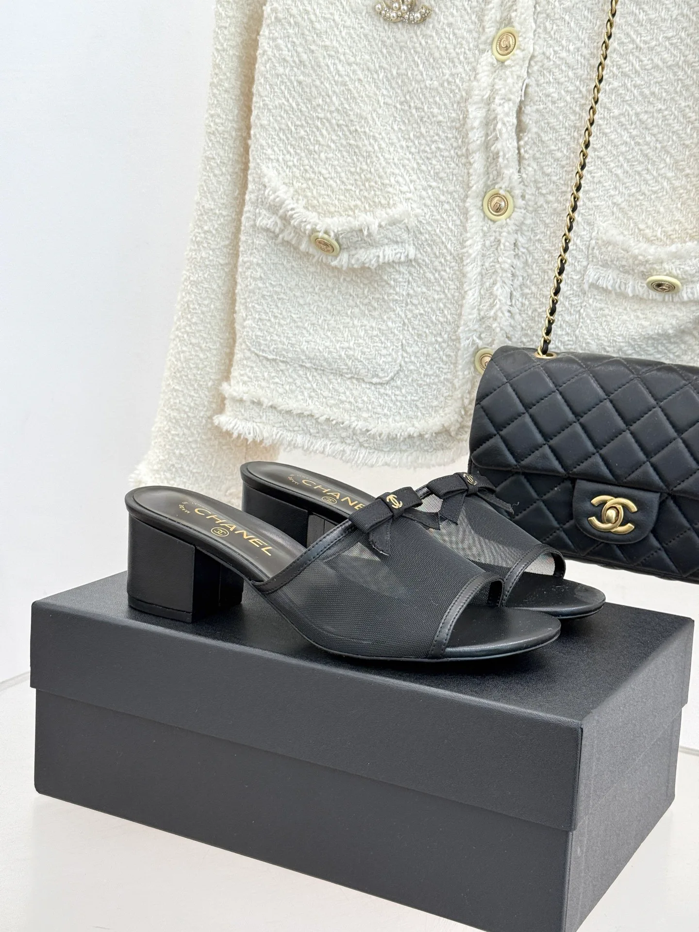 Босоножки Женские Chanel 1293970