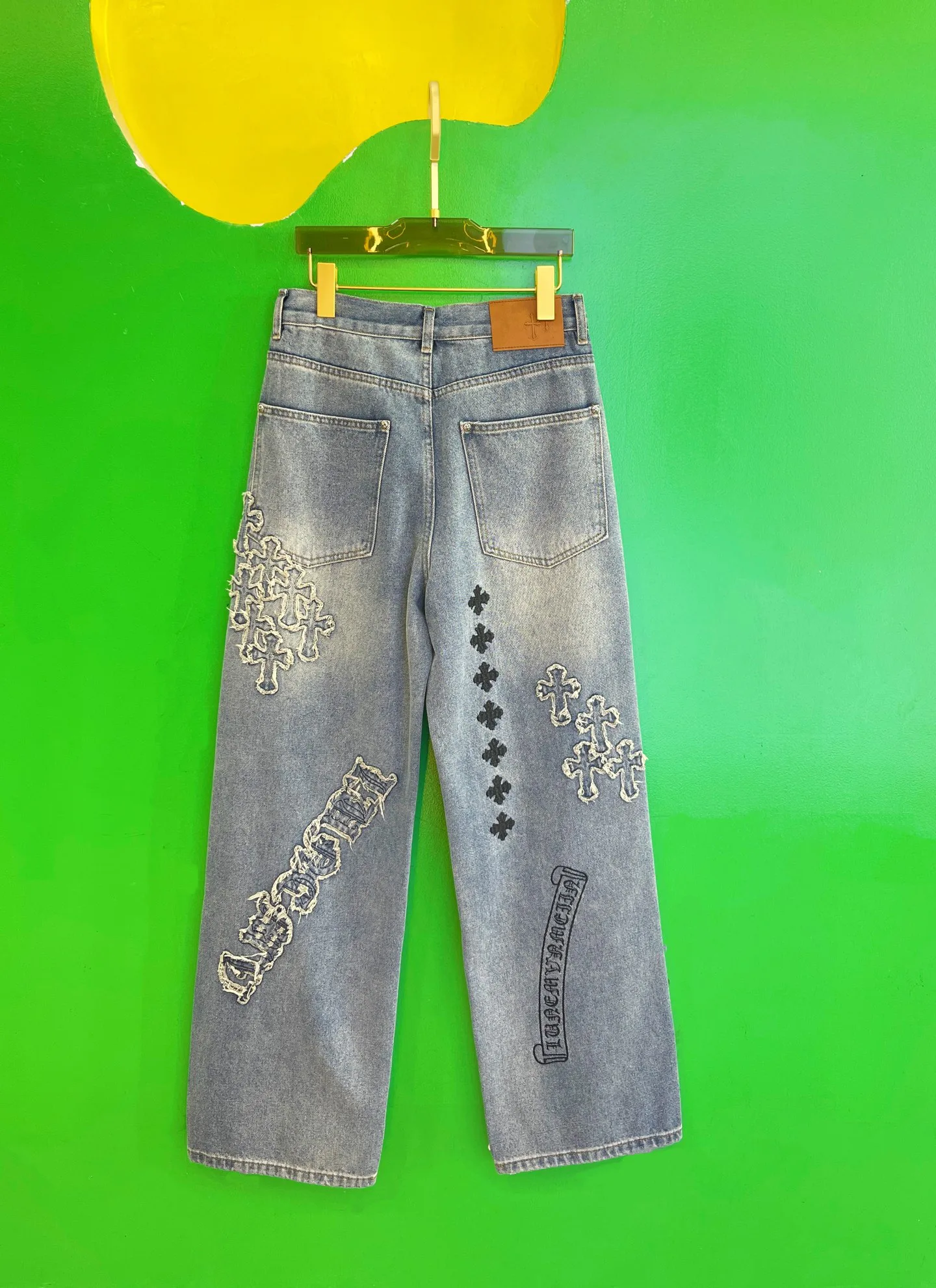 Джинсы Женские Chrome Hearts 11224983