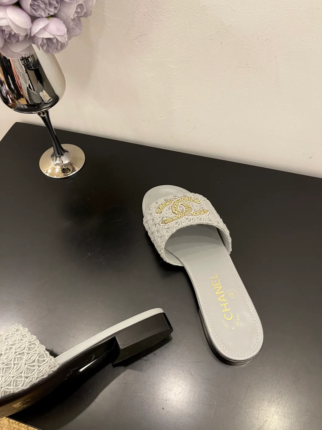 Шлепанцы Женские Chanel 48857