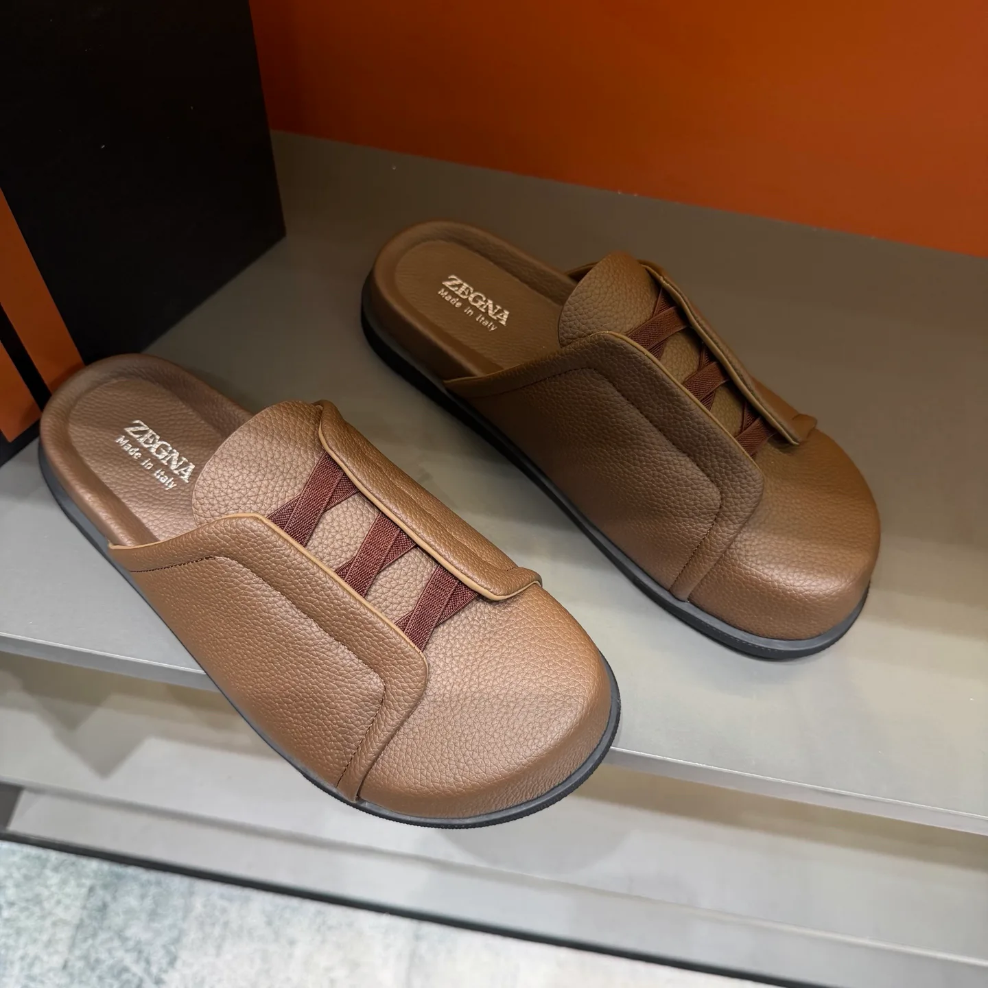 Шлепанцы Мужские Zegna 18385647