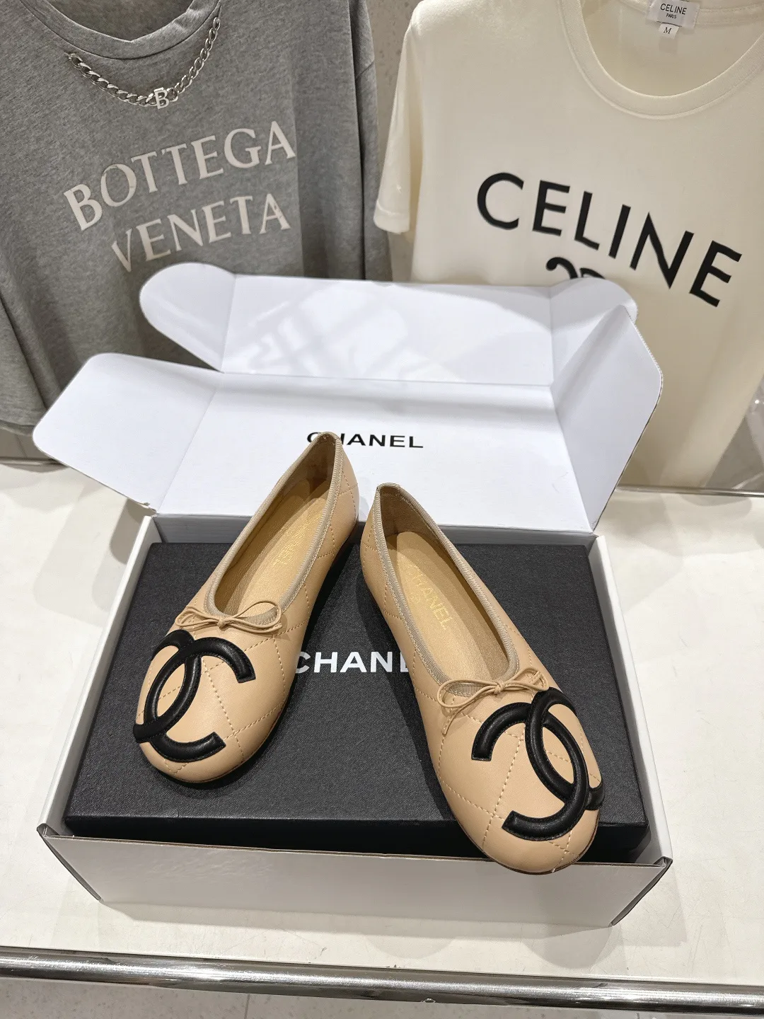 Балетки Женские Chanel 17637886