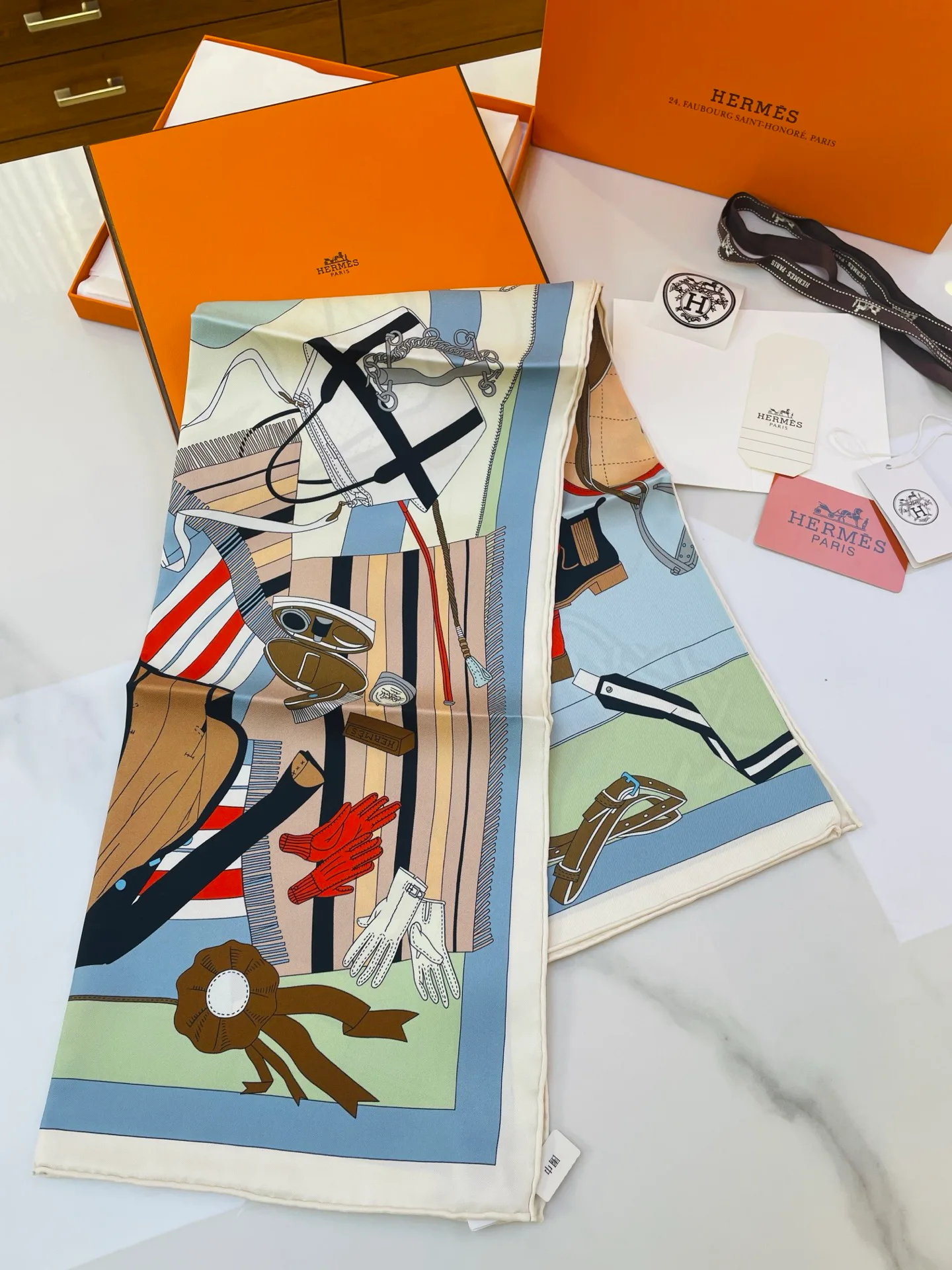 Шарфы Hermes 31112