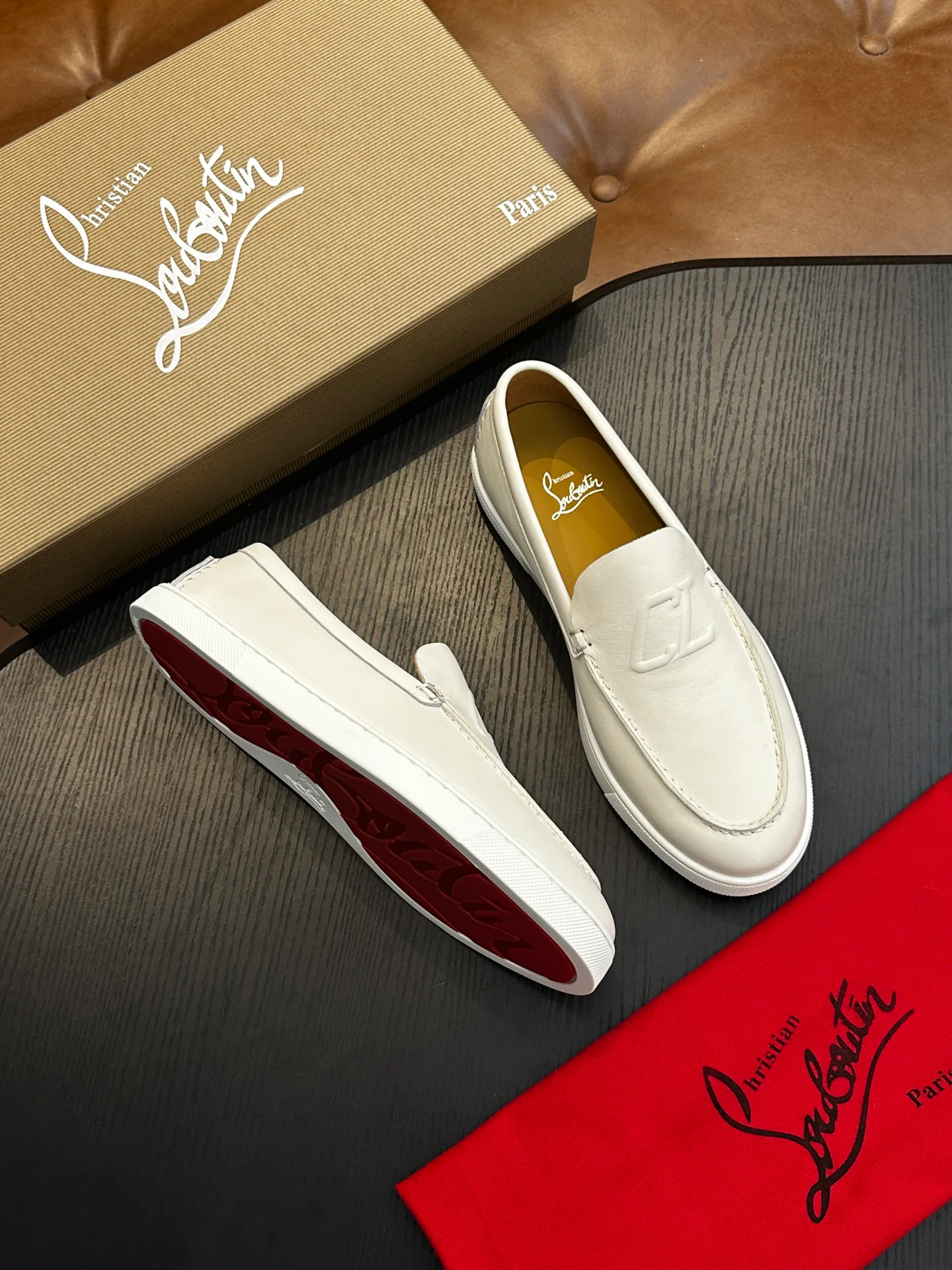 Тапочки Мужские Christian Louboutin 11606987