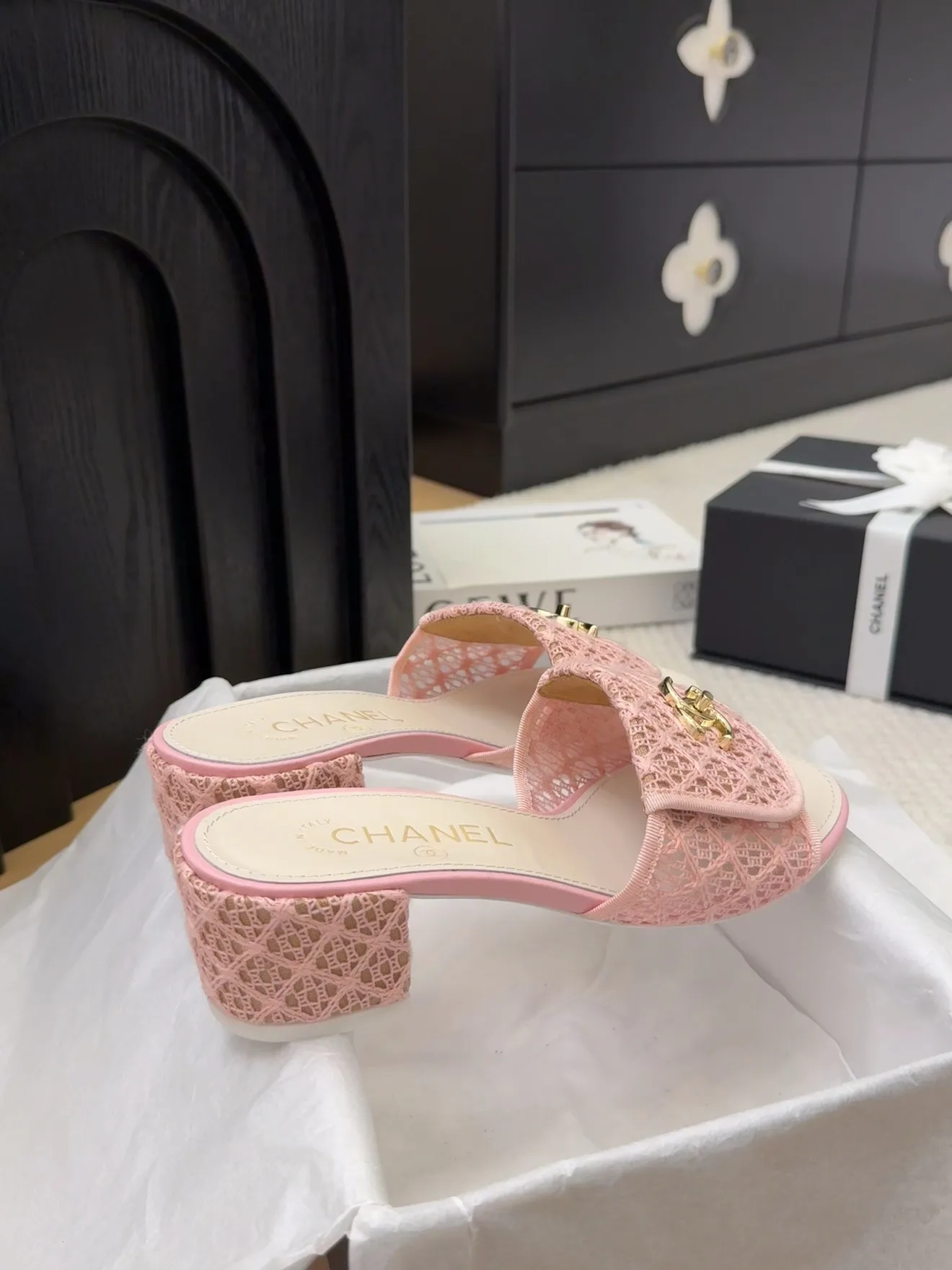 Шлепанцы Женские Chanel 28362