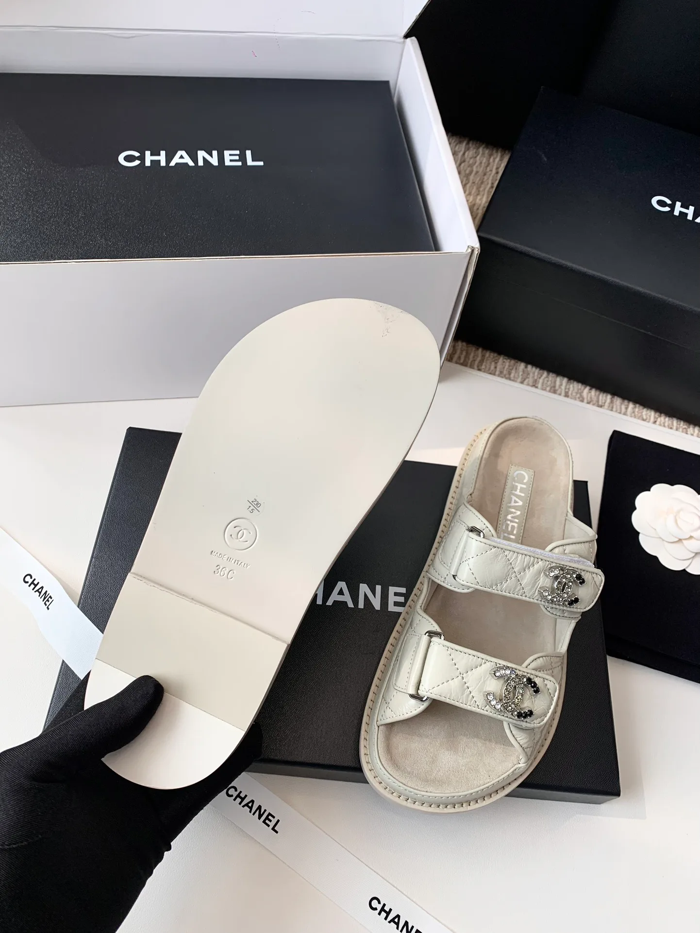 Шлепанцы Женские Chanel 35932