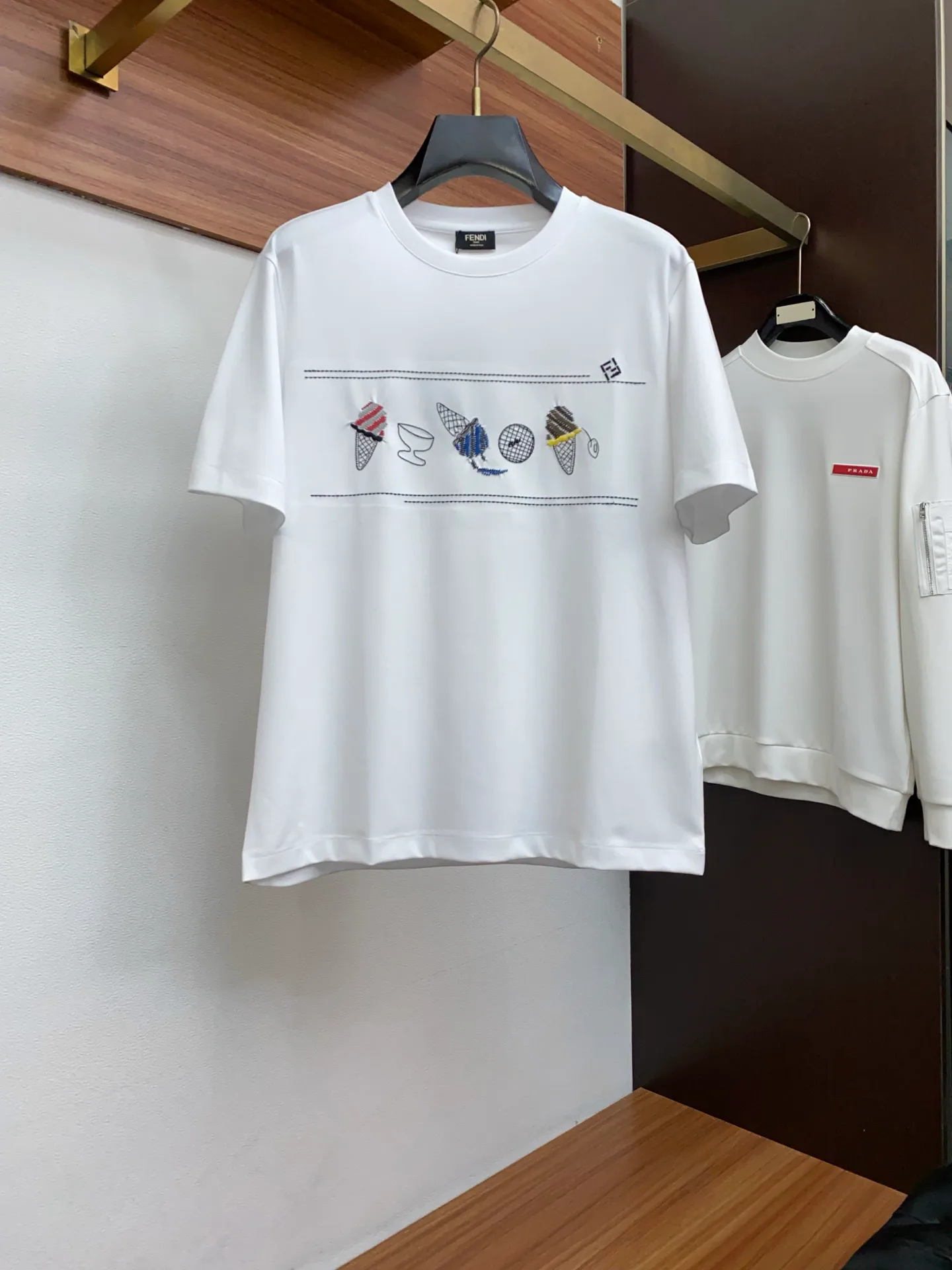 Футболки Мужские Fendi 819086