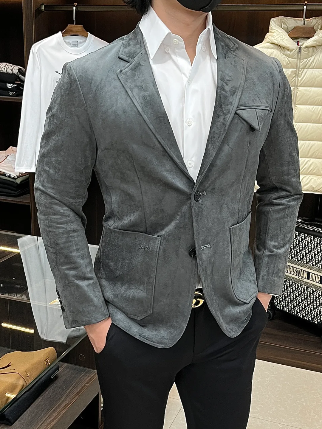 Пиджаки Мужские Prada 4937488