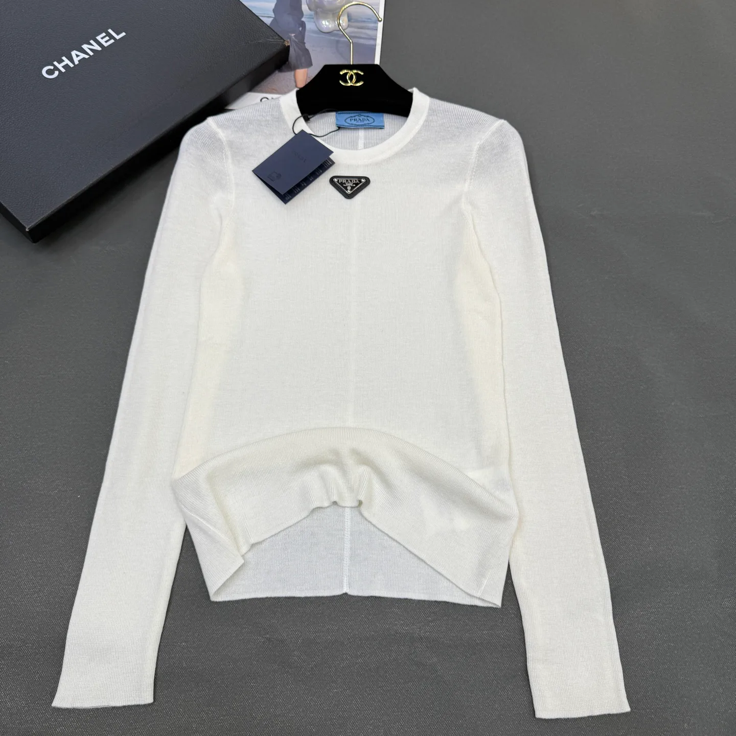 Лонгсливы Женские Prada 103740