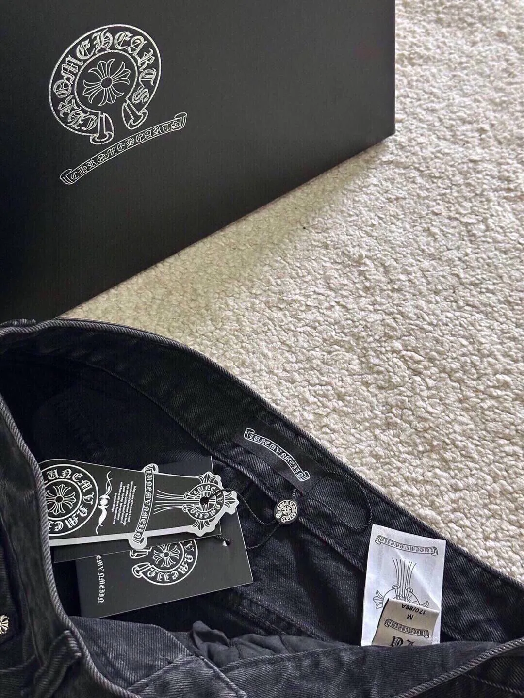 Джинсы Мужские Chrome Hearts 928692