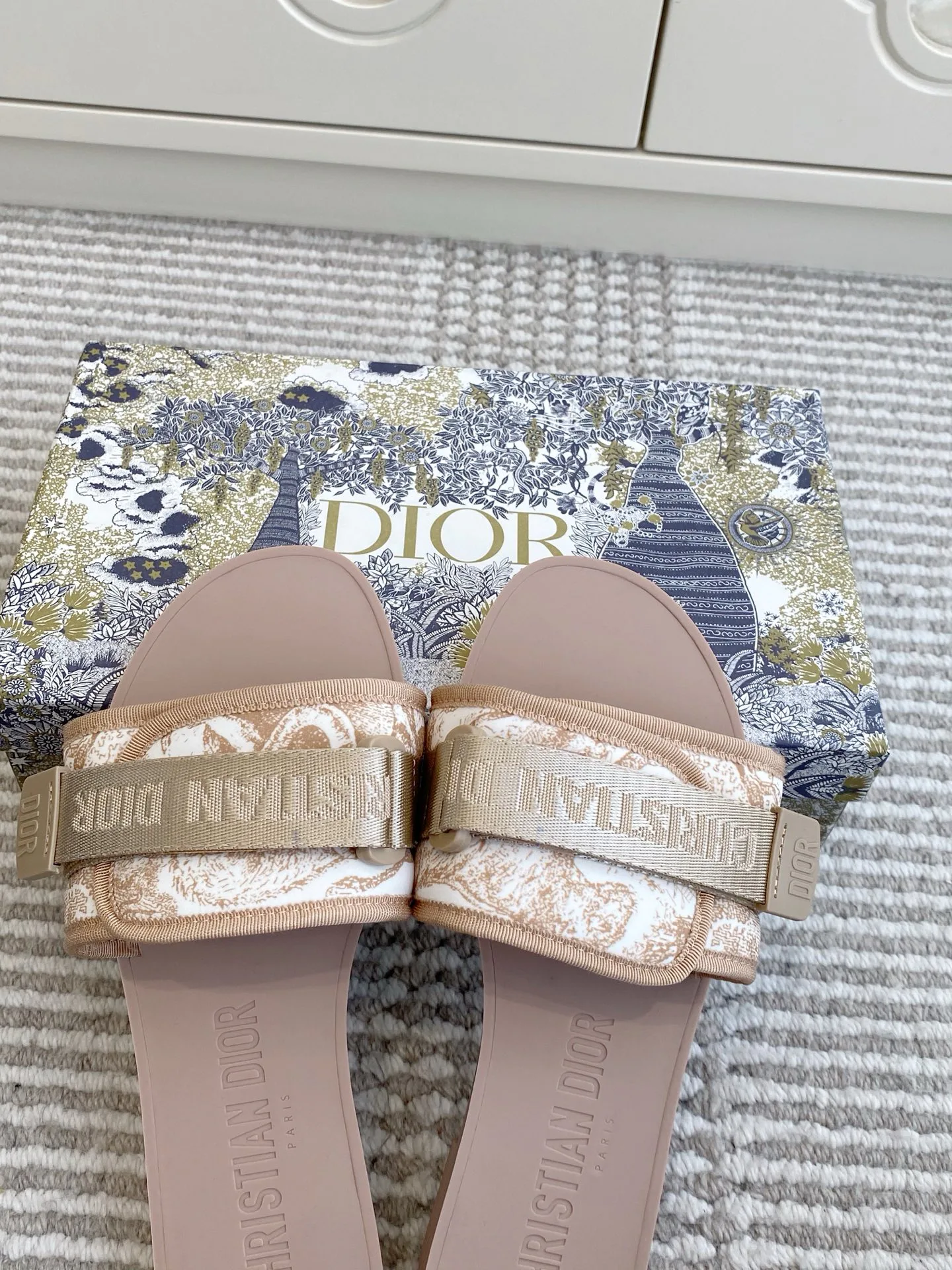 Шлепанцы Женские Christian Dior 3019844