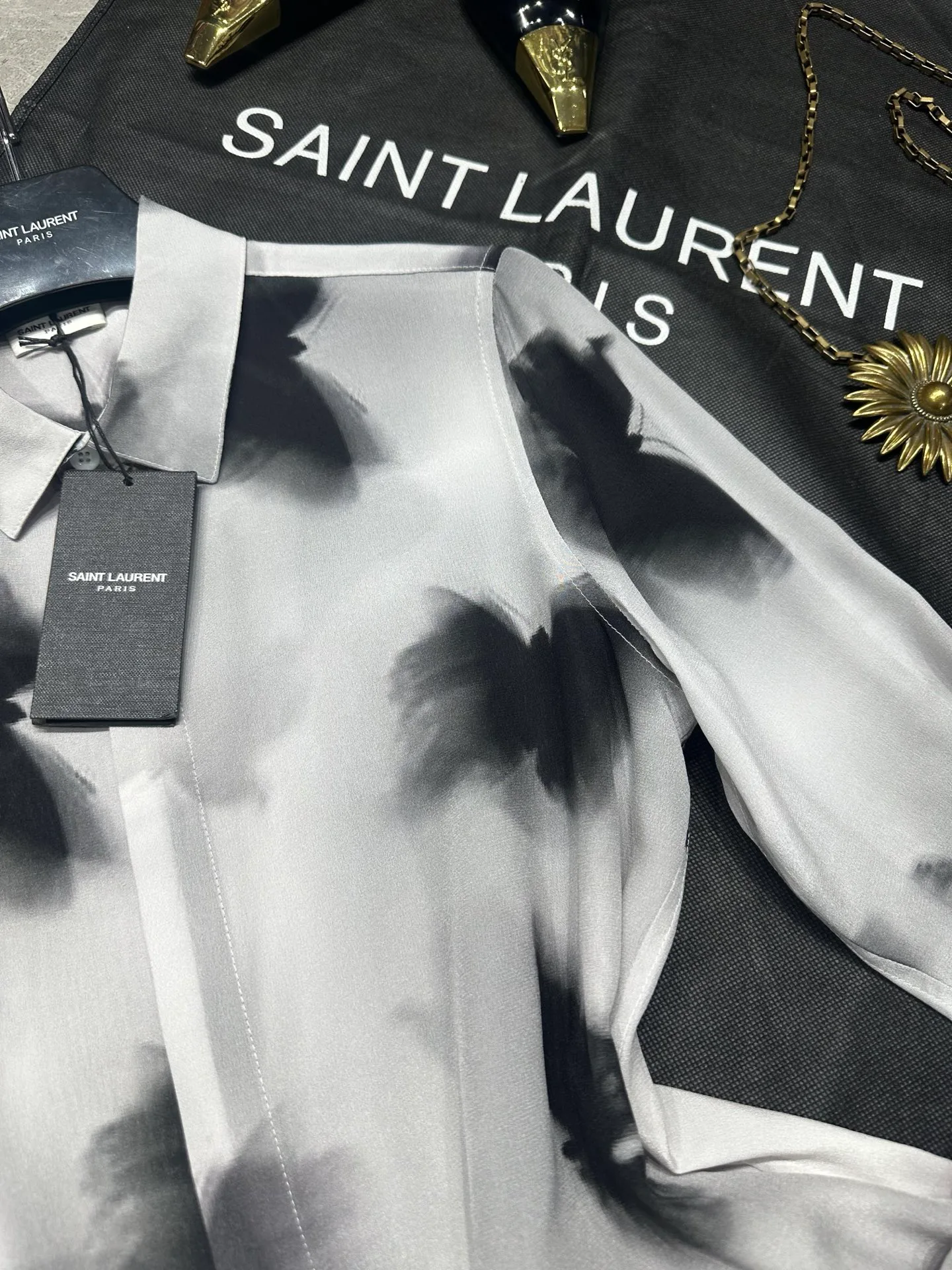 Рубашки Женские Saint Laurent 18515862