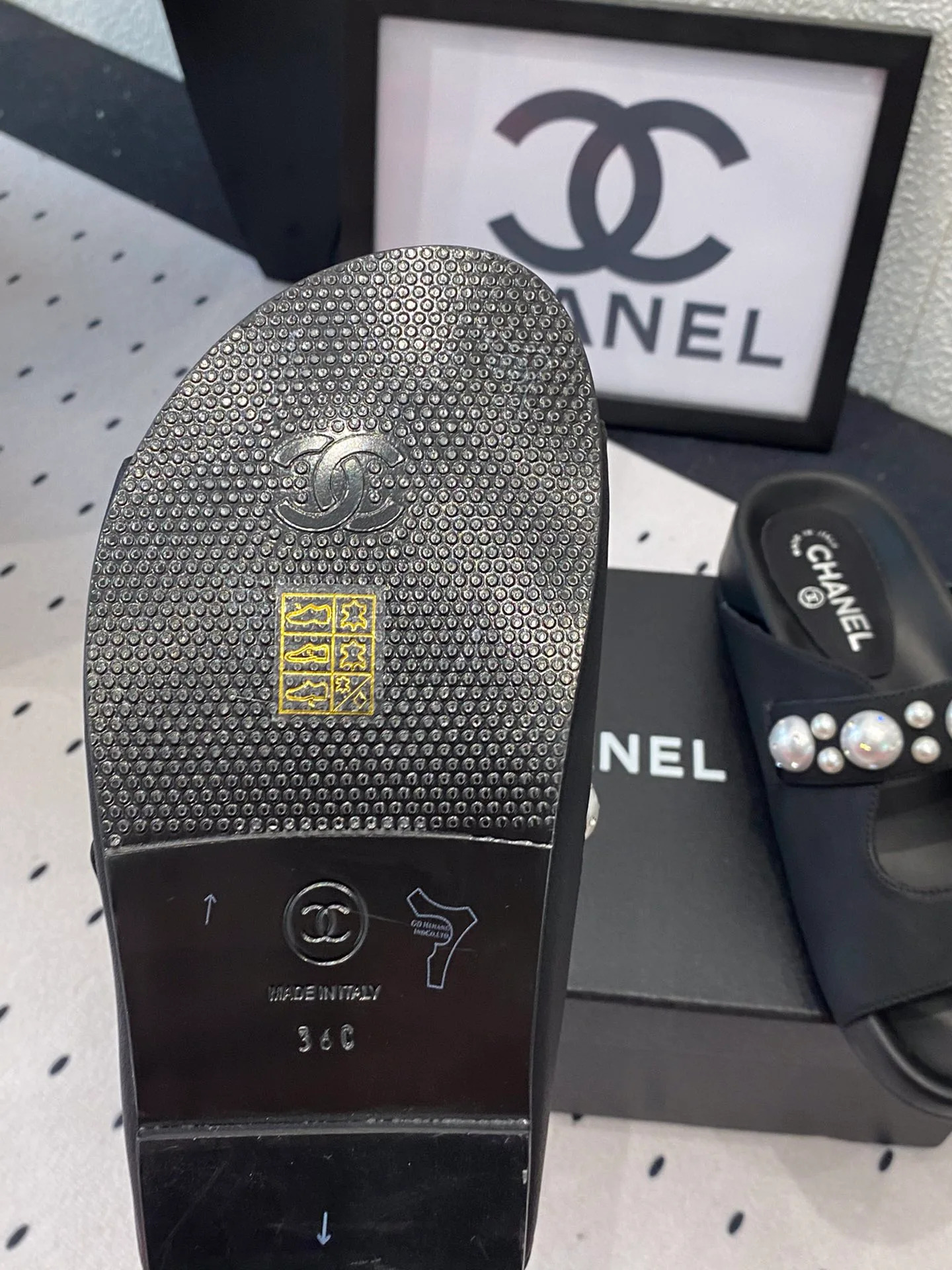 Шлепанцы Женские Chanel 36141