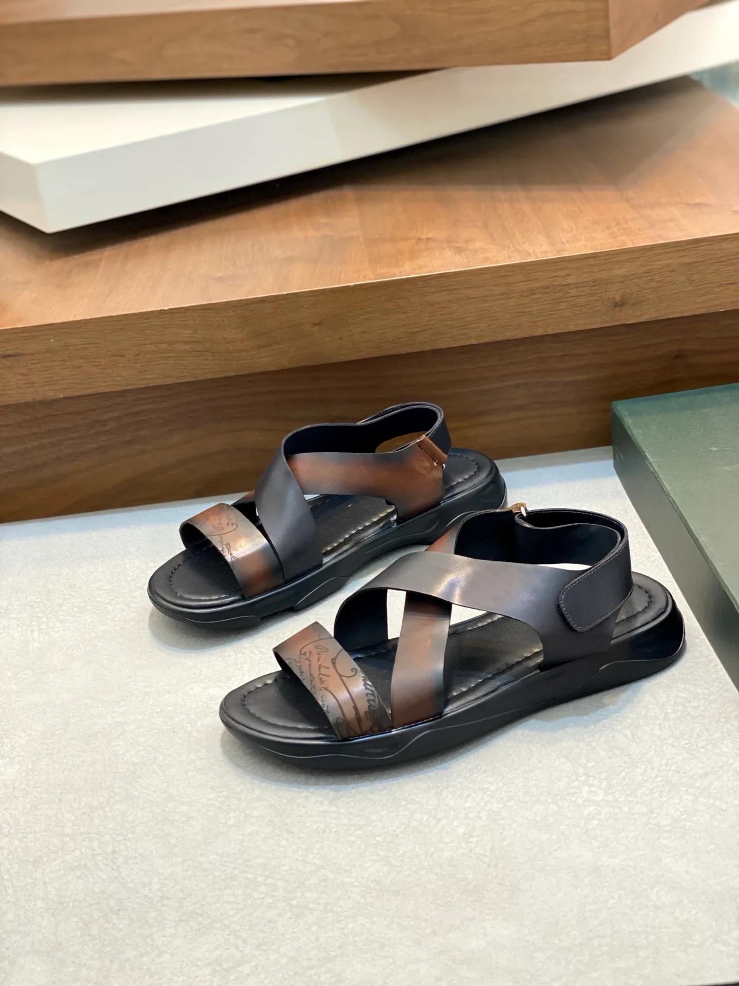 Шлепанцы Мужские Berluti 19440