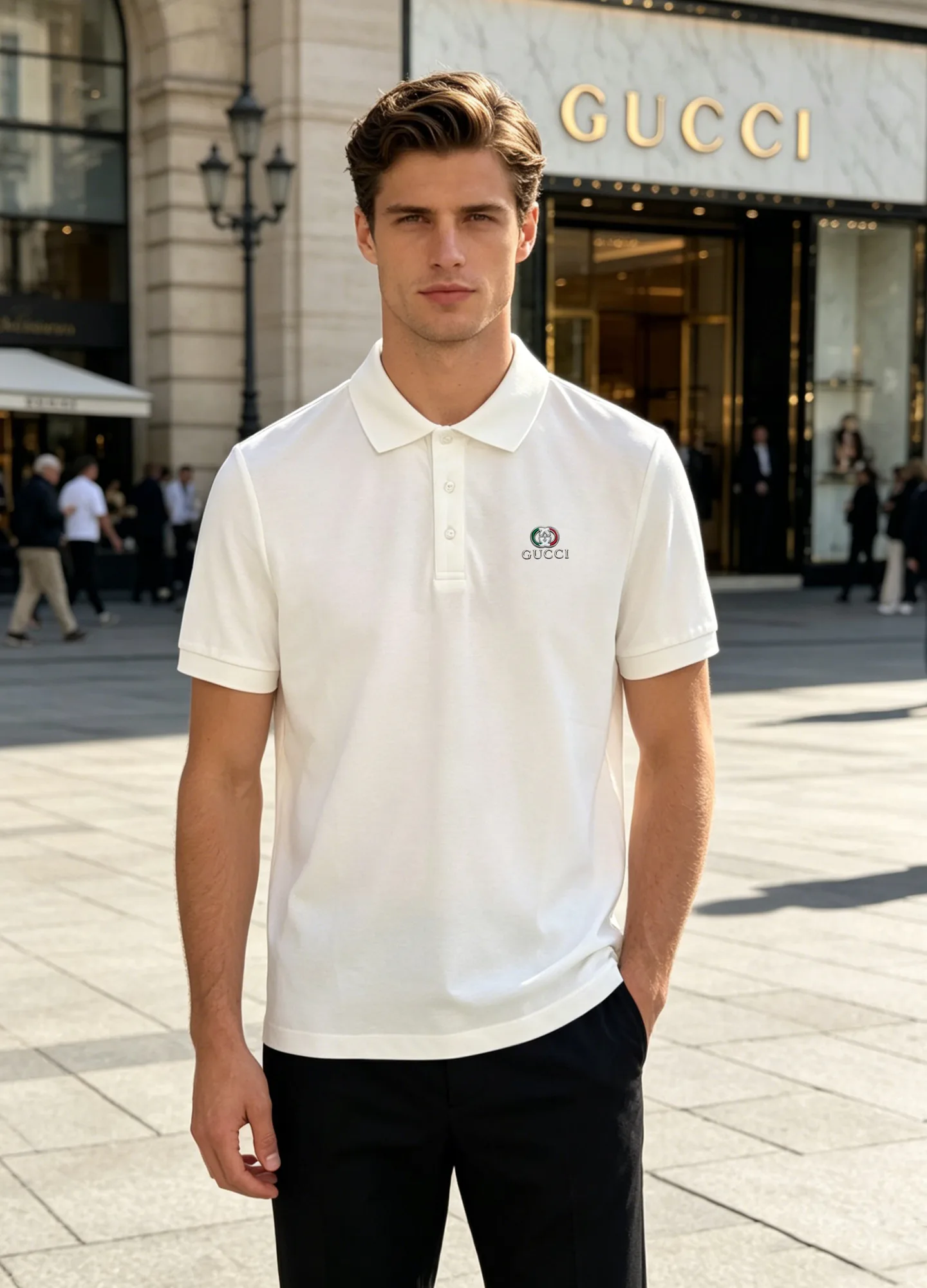 Рубашки Мужские Gucci 17223642