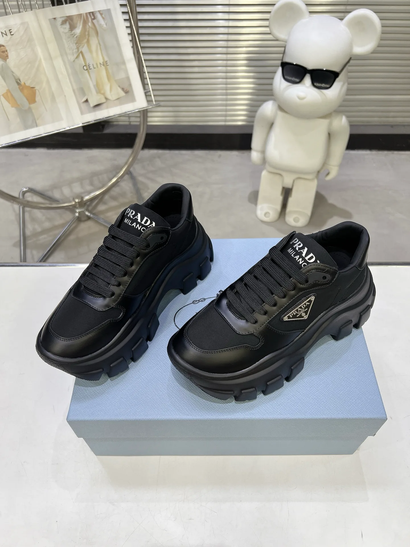 Кроссовки Женские Prada 17524815