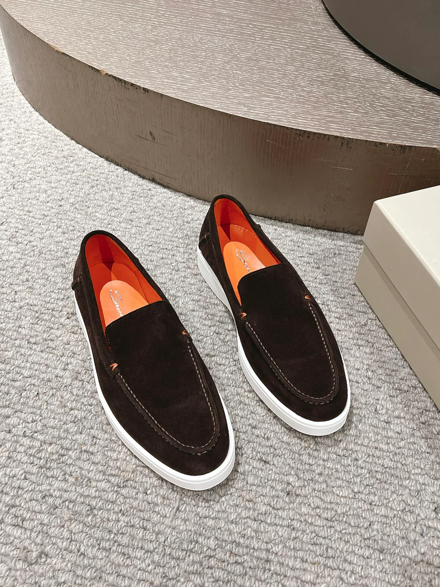 Лоферы И Туфли Мужские Santoni 17409253