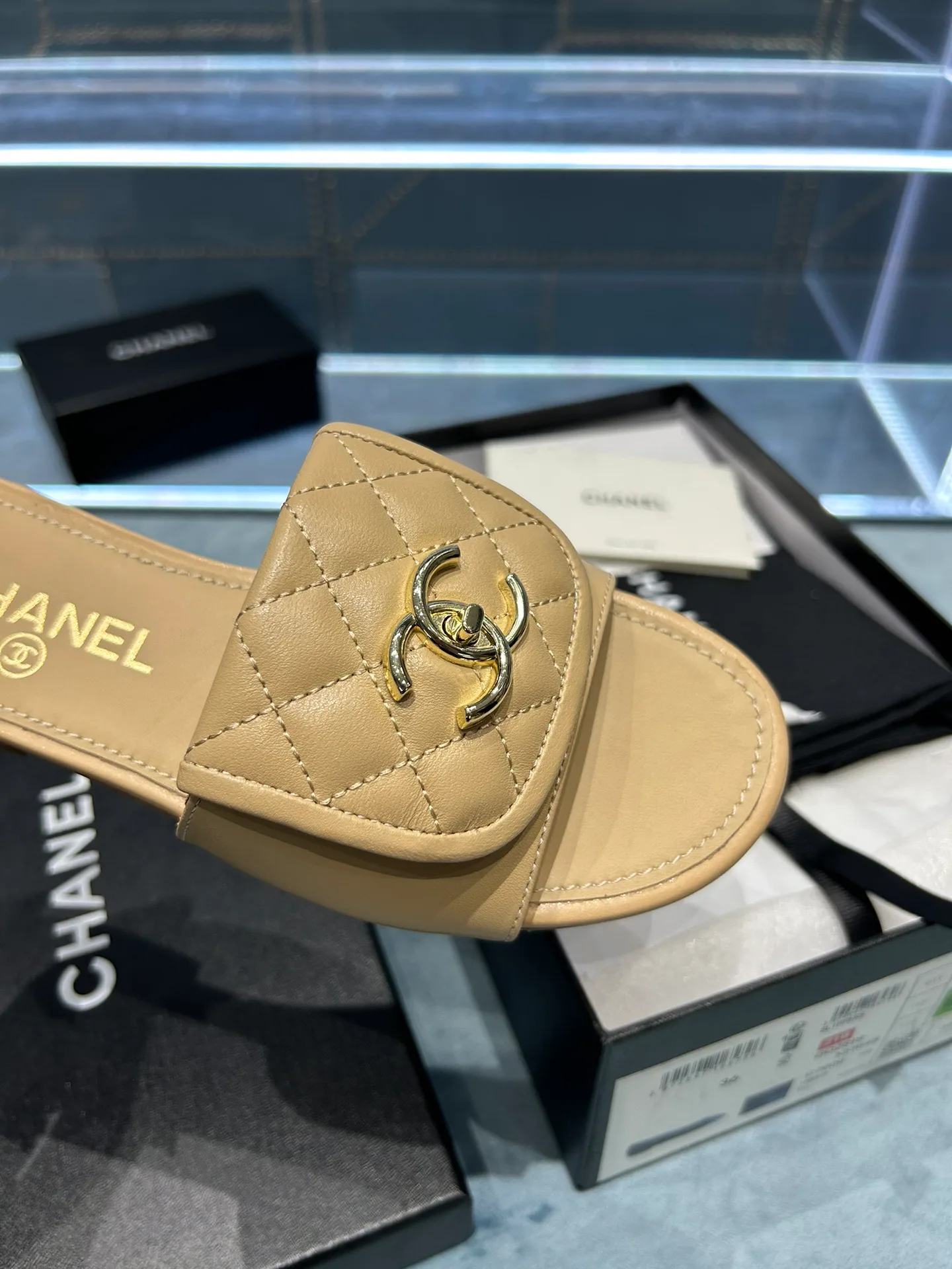 Шлепанцы Женские Chanel 18953