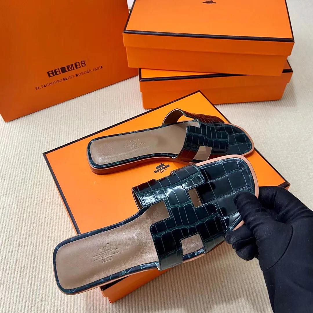 Шлепанцы Женские Hermes 4340516