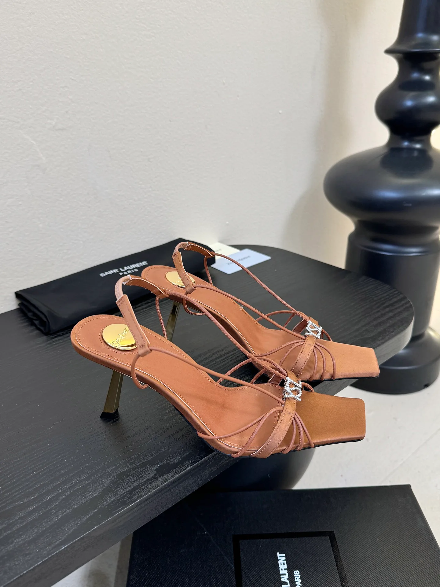 Босоножки Женские Saint Laurent 3495960