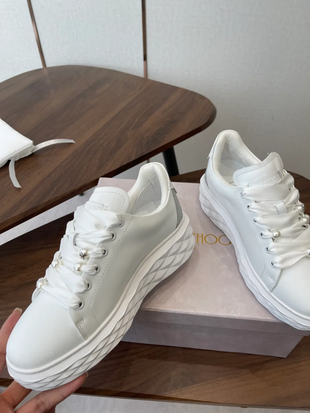 Кеды Женские Jimmy Choo 1021426