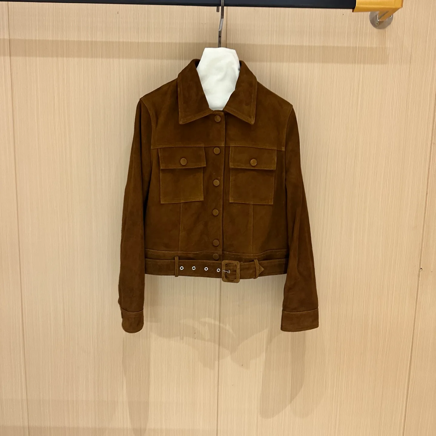 Кожаные Куртки И Дублёнки Женские Saint Laurent 11672599