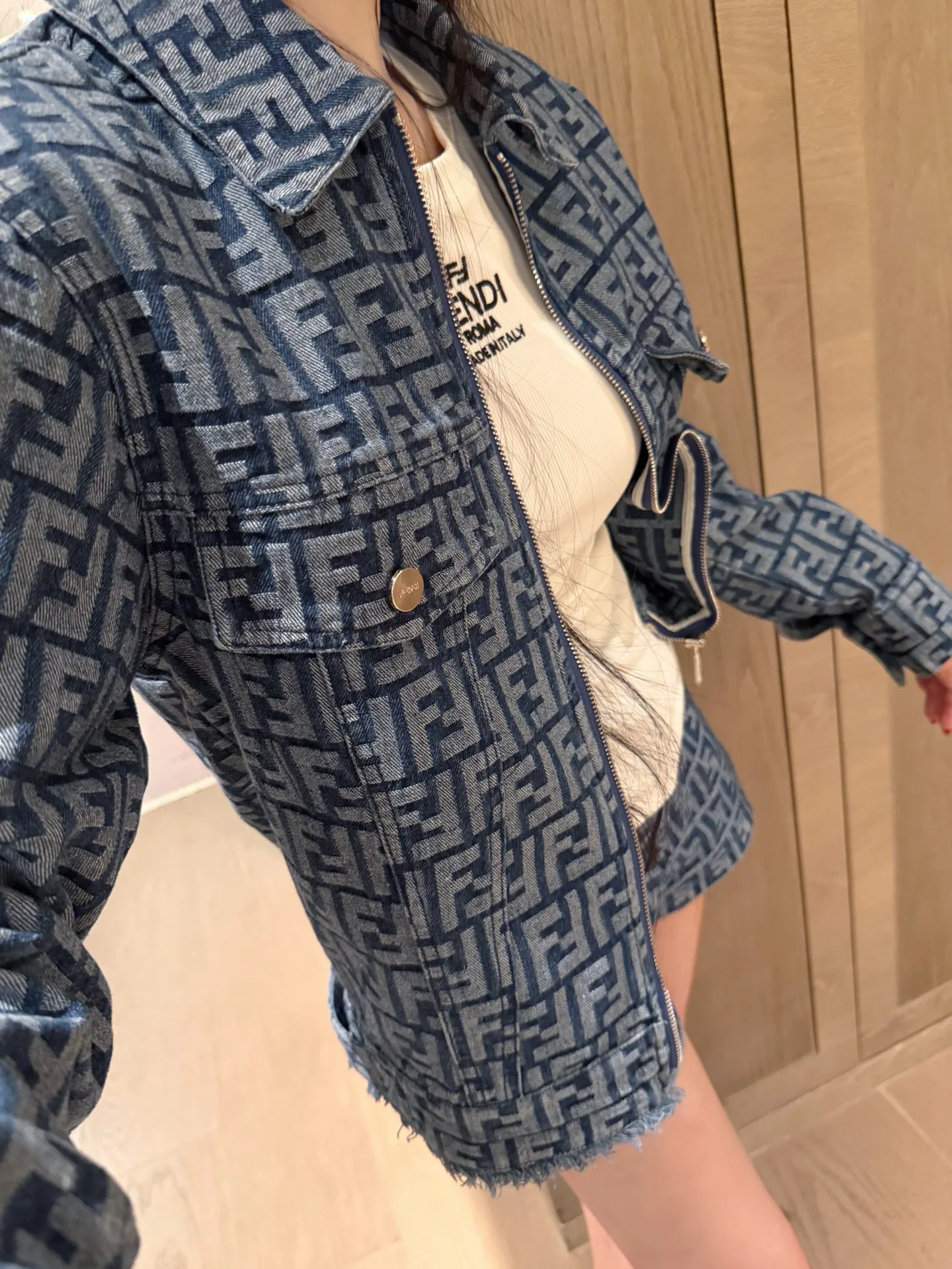 Куртки И Пуховики Женские Fendi 10529046