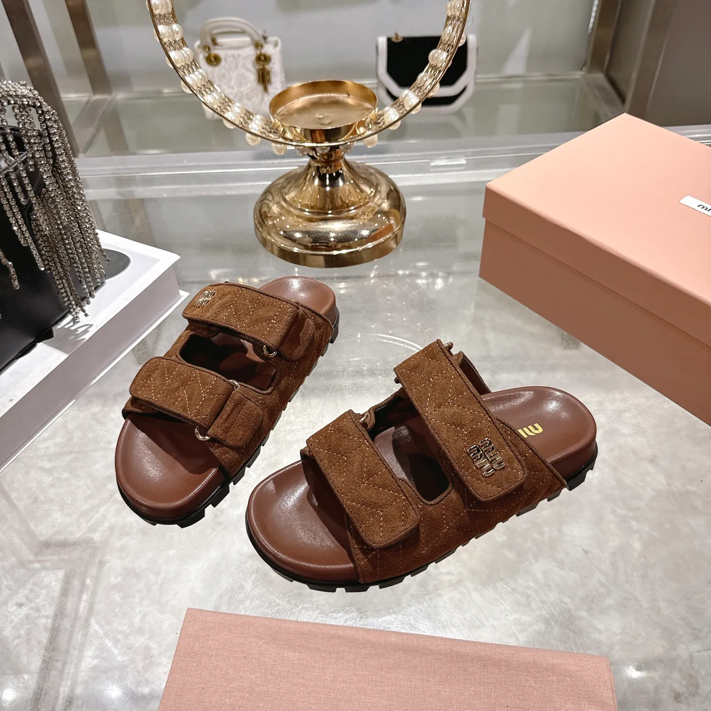 Сандалии Женские Miu Miu 12868598