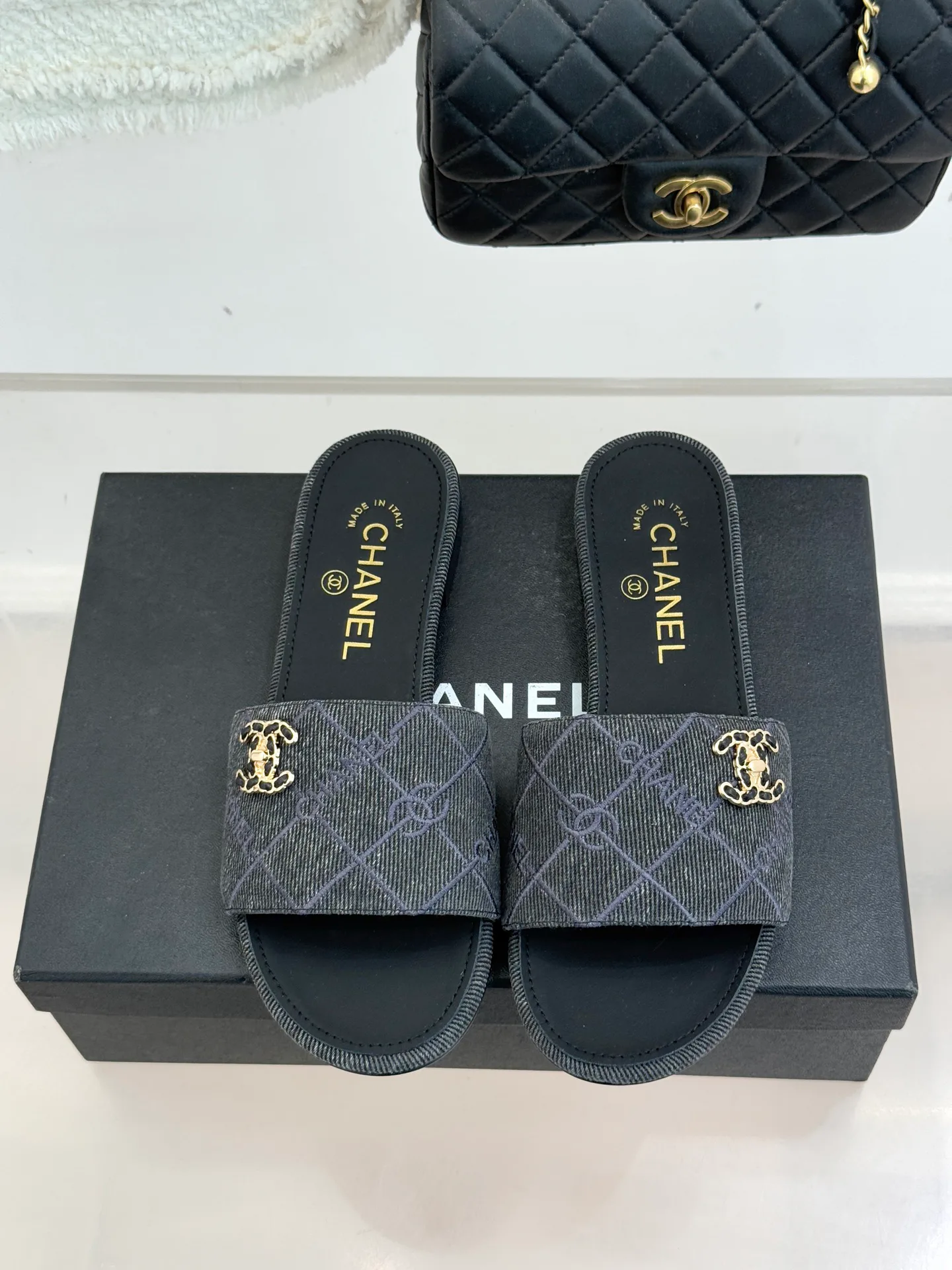 Шлепанцы Женские Chanel 9499357