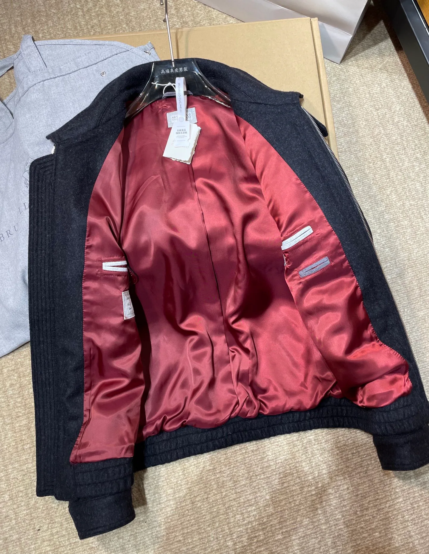 Куртки И Пуховики Мужские Brunello Cucinelli 386339