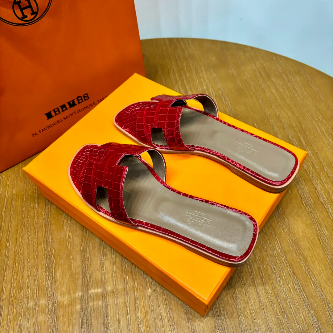 Шлепанцы Женские Hermes 4504093