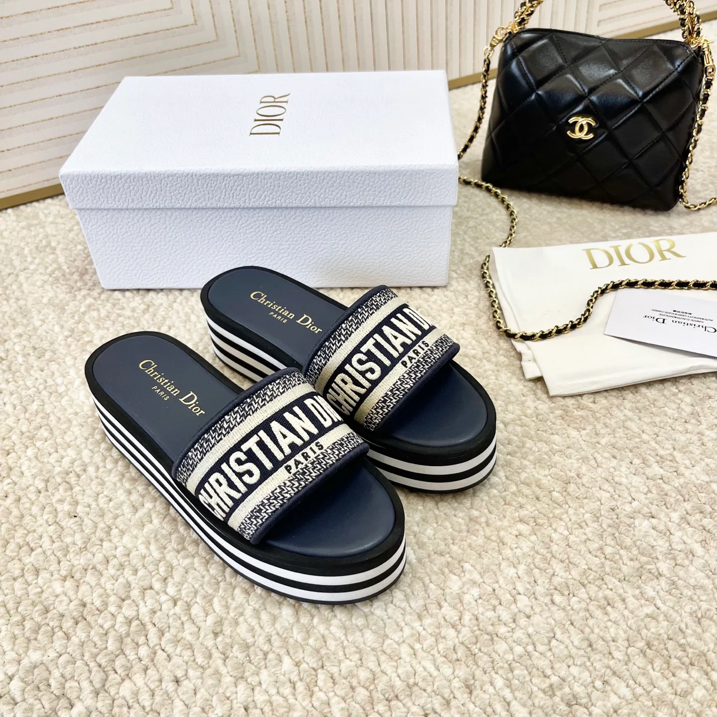 Шлепанцы Женские Christian Dior 14021