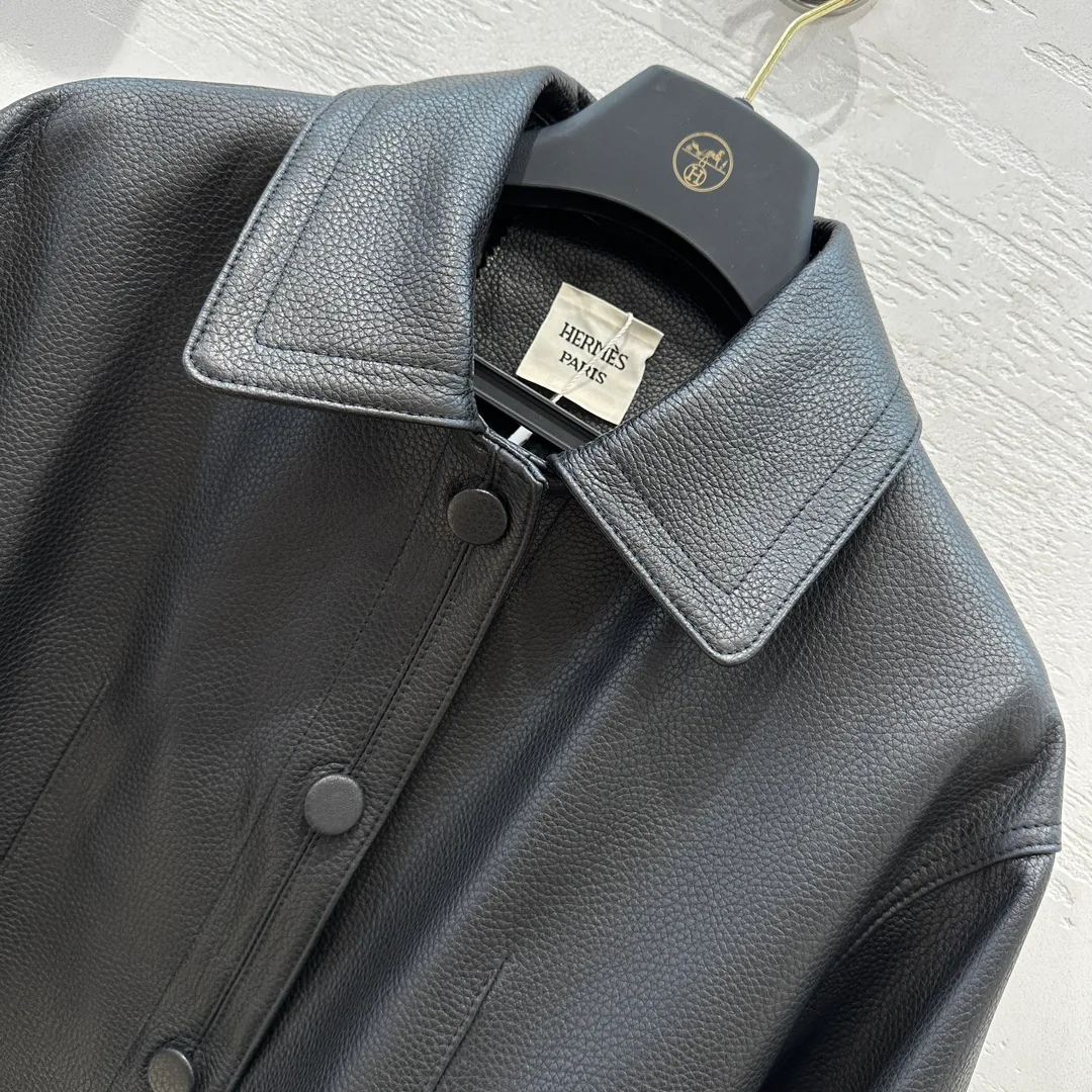 Кожаные Куртки И Дублёнки Женские Hermes 11491533