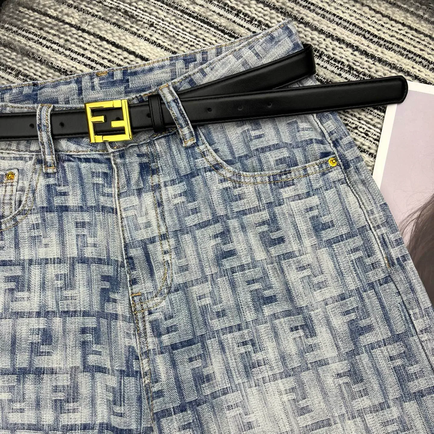 Джинсы Женские Fendi 1884524