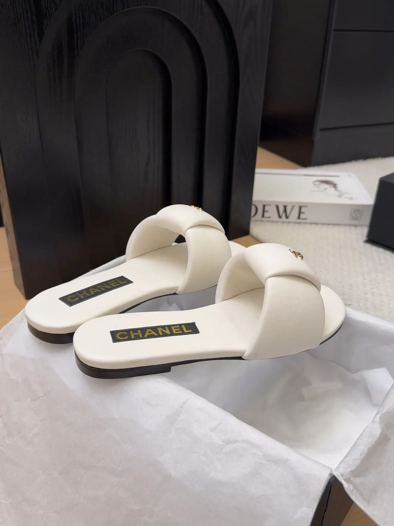 Шлепанцы Женские Chanel 28361