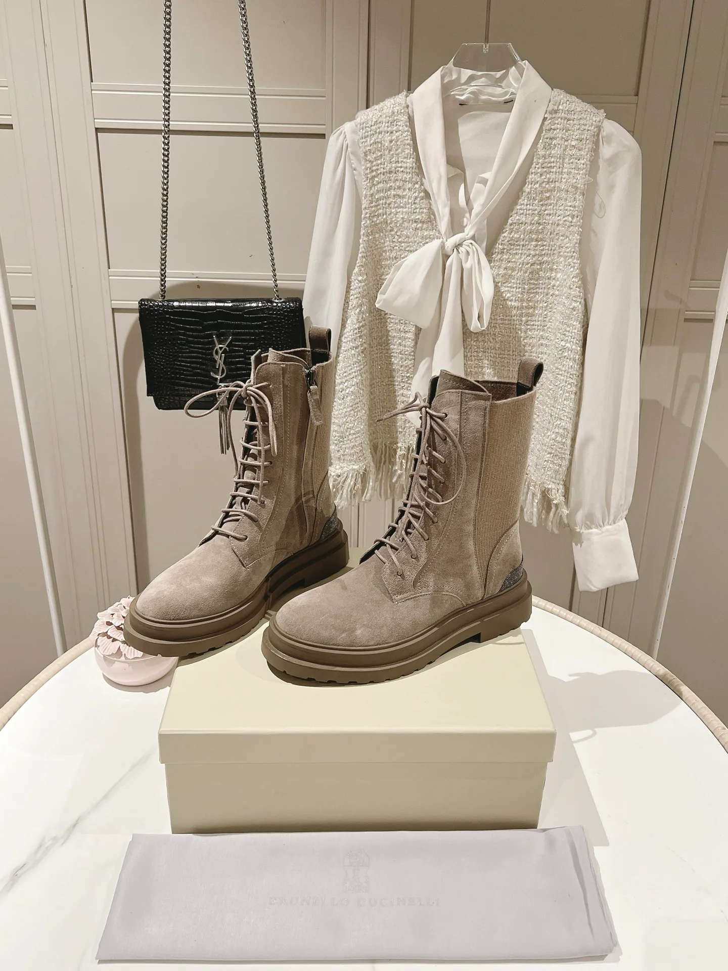 Ботинки Женские Brunello Cucinelli 18217265